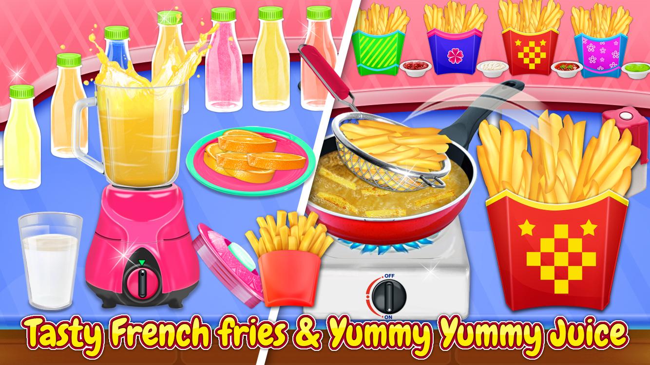 اسکرین شات 4 بازی Food Truck Mania: Kids Cooking