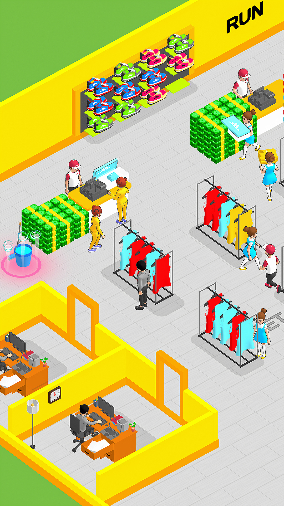 اسکرین شات 6 بازی Shopping Rush Idle