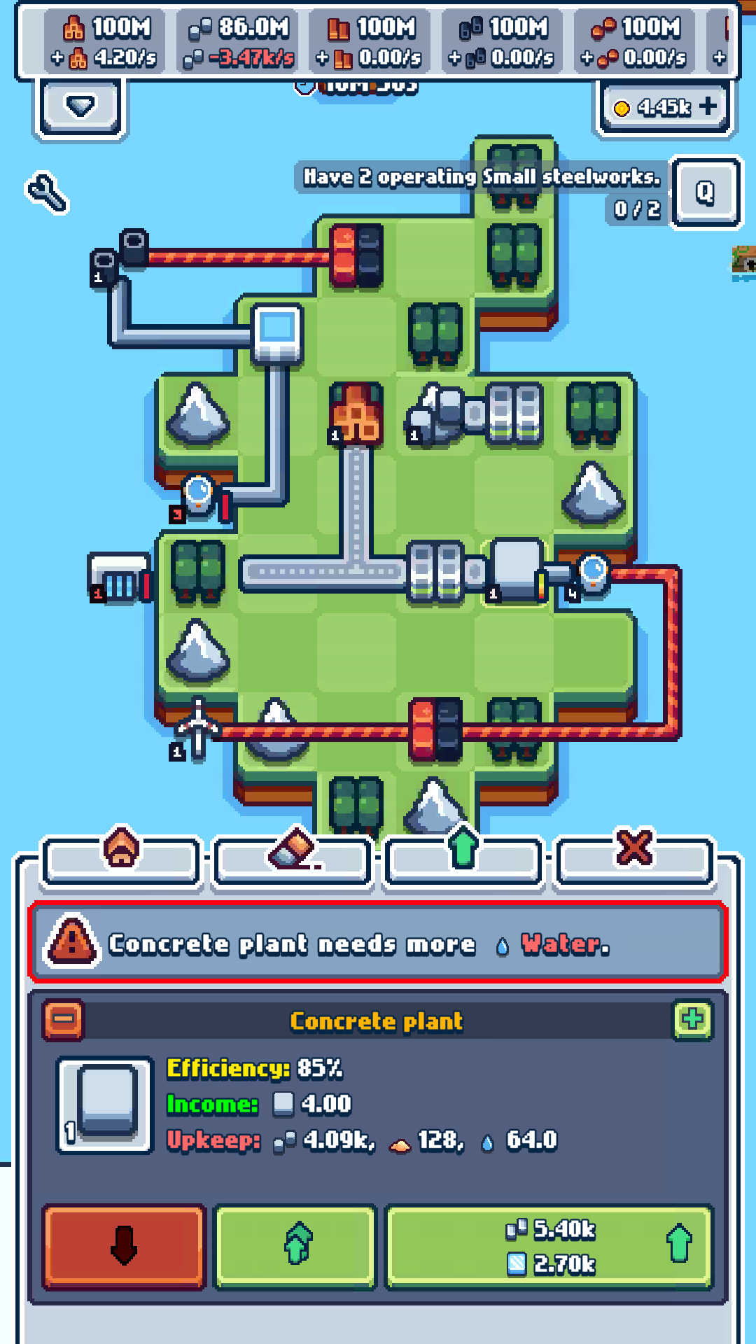 اسکرین شات 2 بازی Production Chain Tycoon