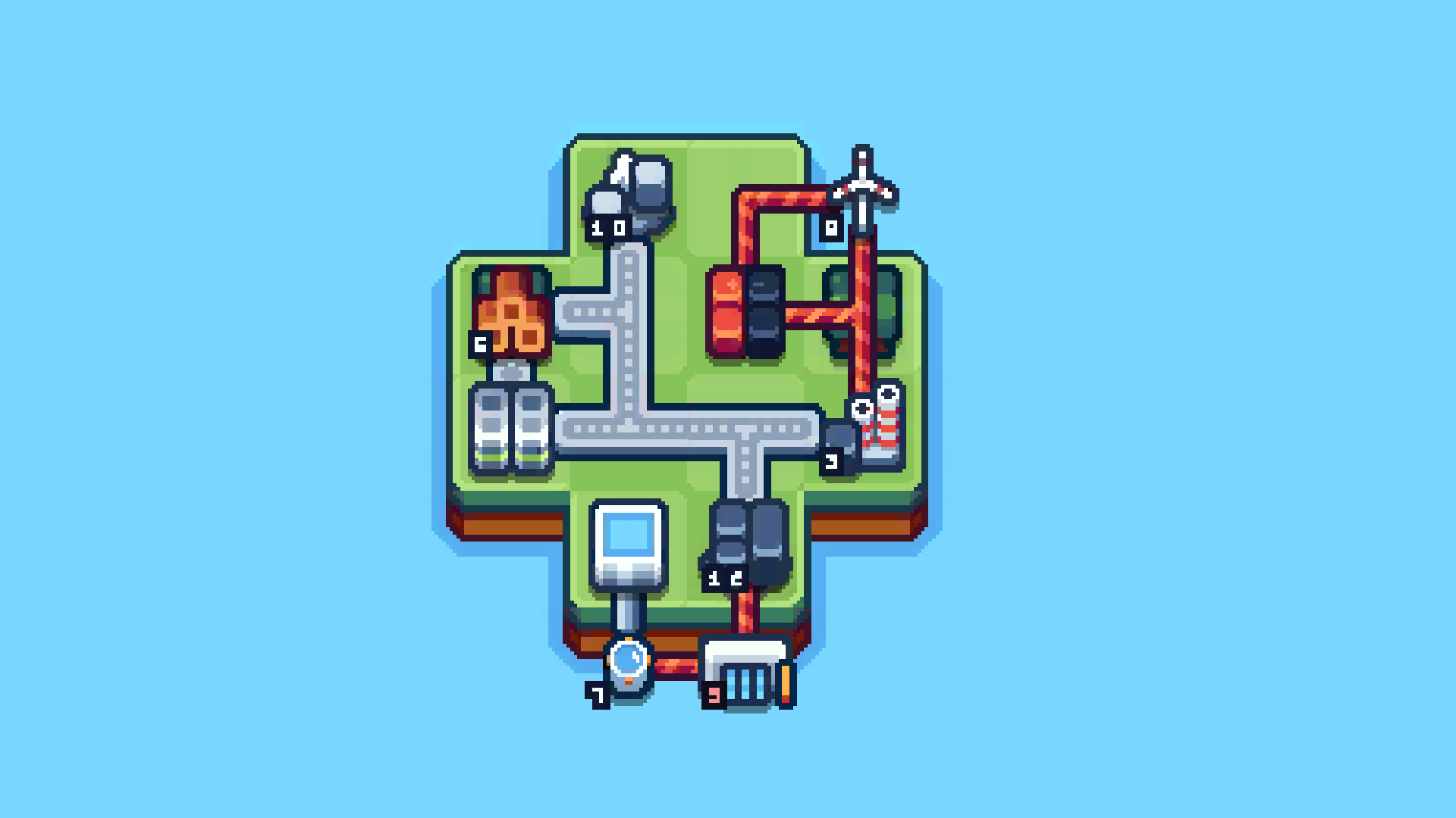 اسکرین شات 5 بازی Production Chain Tycoon