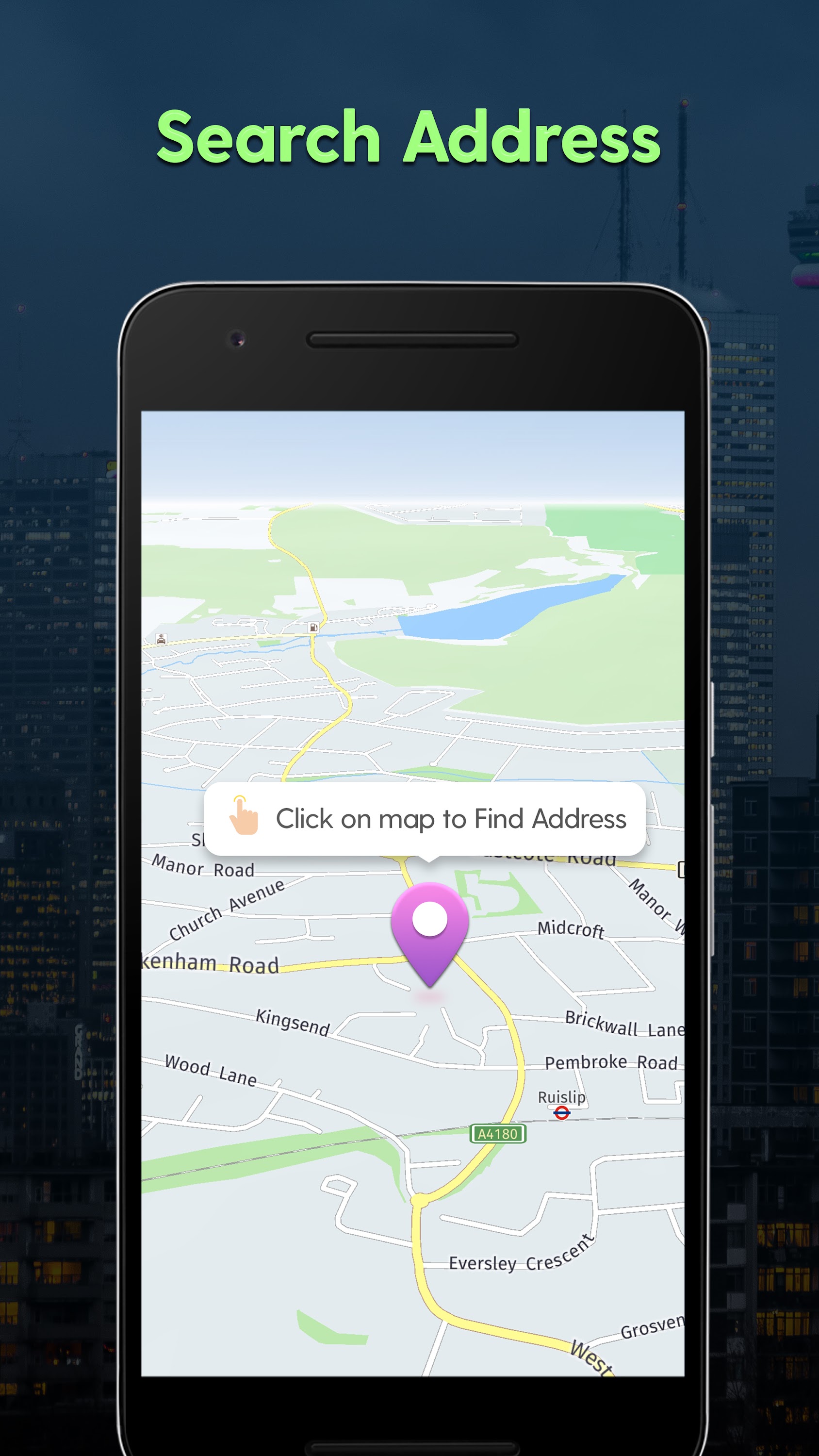 اسکرین شات 6 برنامه GPS Navigation, Map Directions
