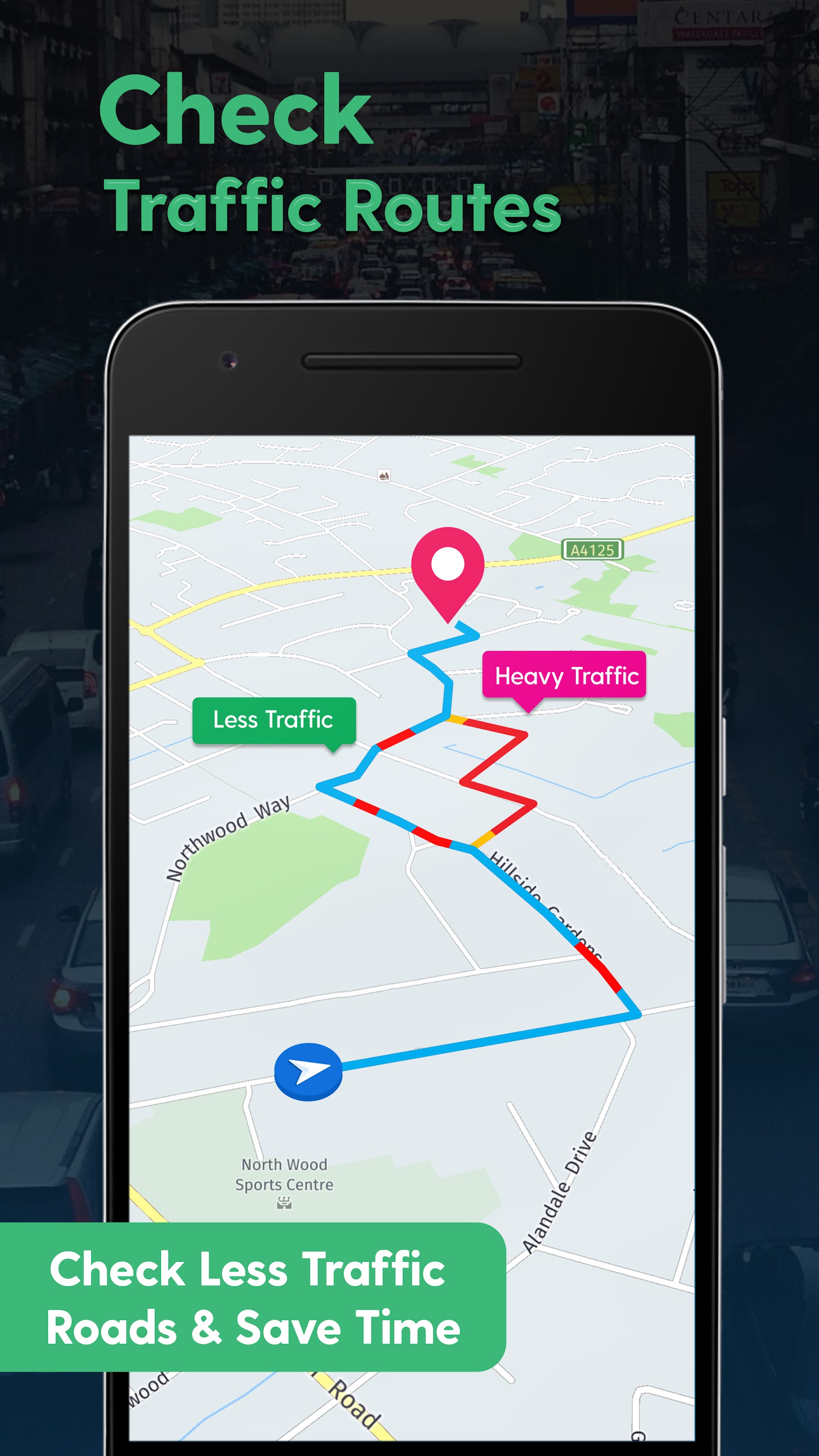 اسکرین شات 4 برنامه GPS Navigation, Map Directions