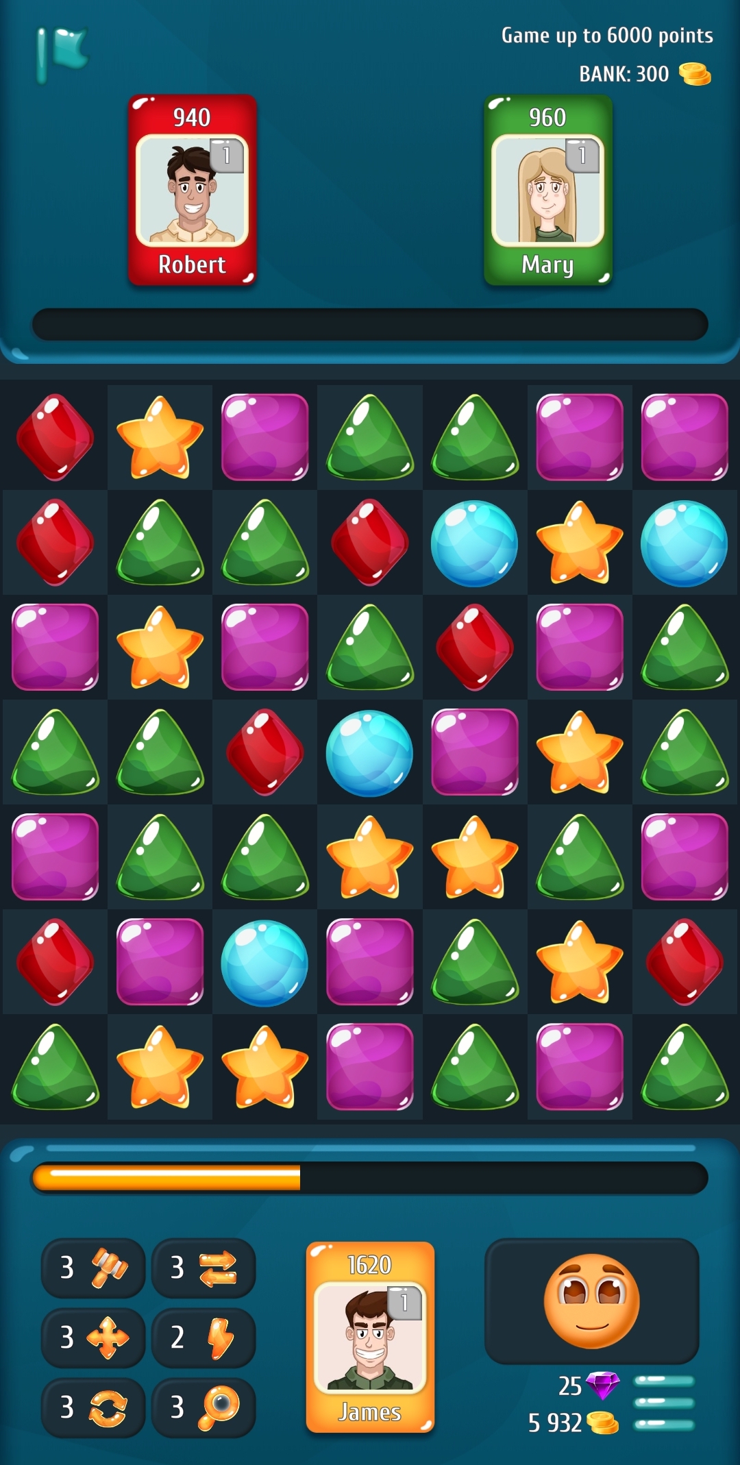 اسکرین شات 1 بازی Match 3 Online