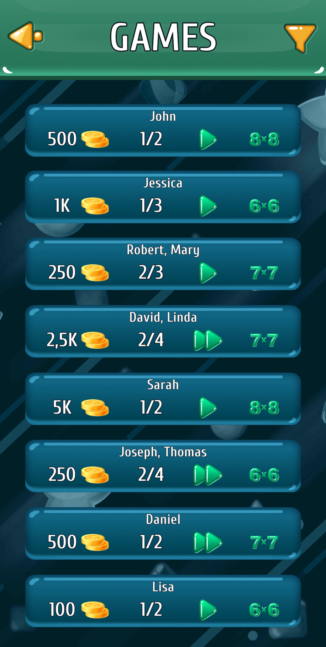 اسکرین شات 3 بازی Match 3 Online