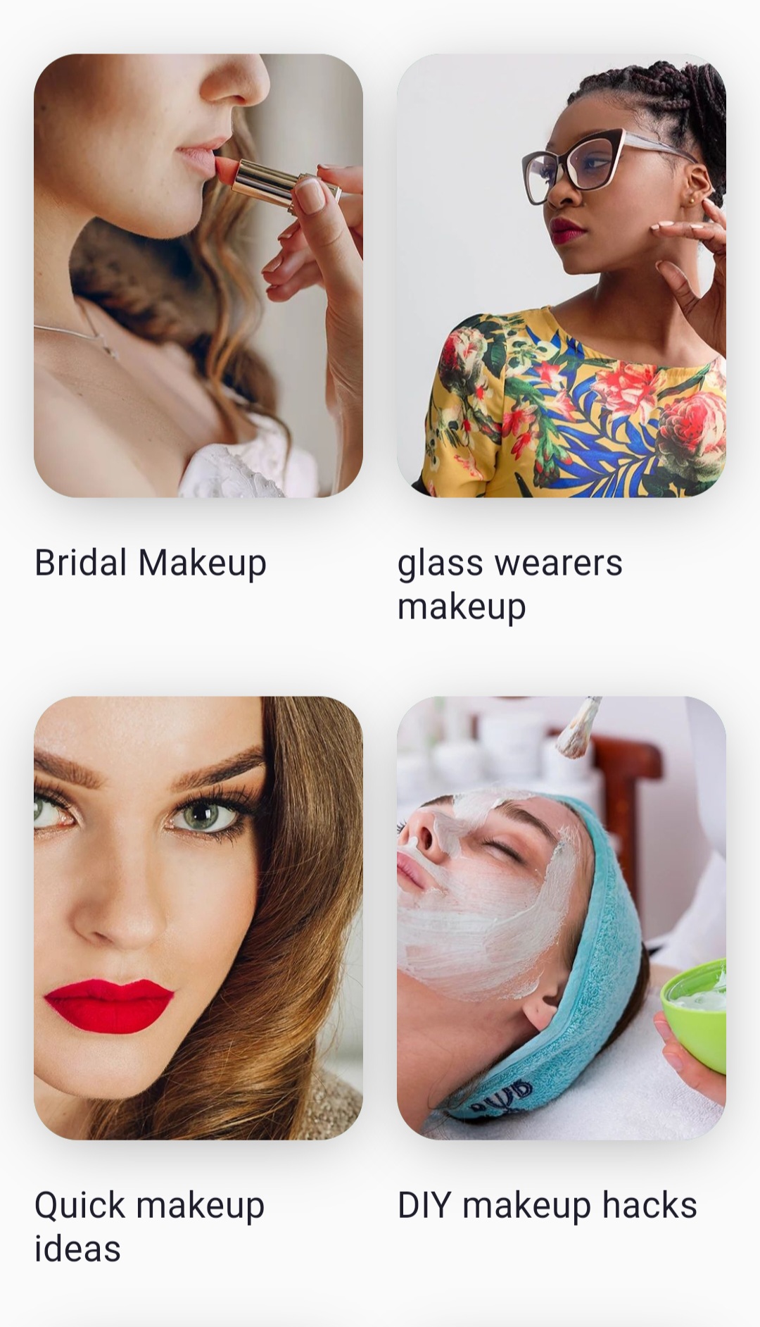 اسکرین شات 7 برنامه Beauty tips app