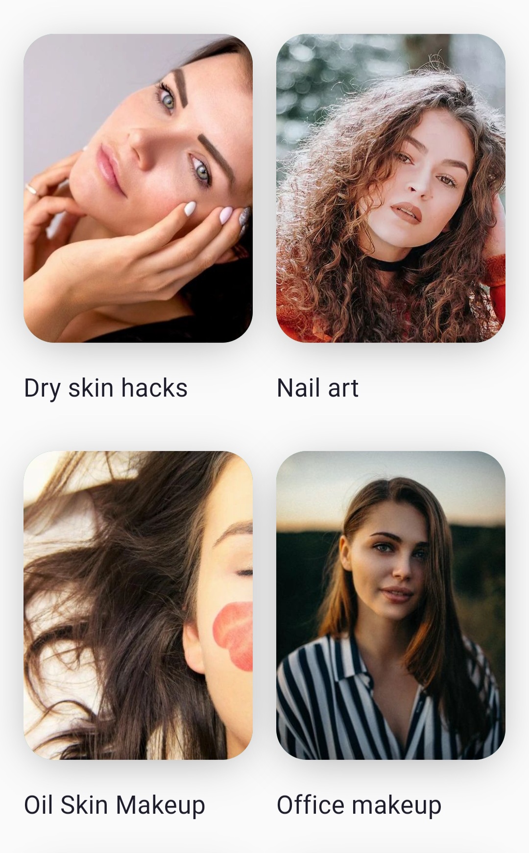 اسکرین شات 4 برنامه Beauty tips app