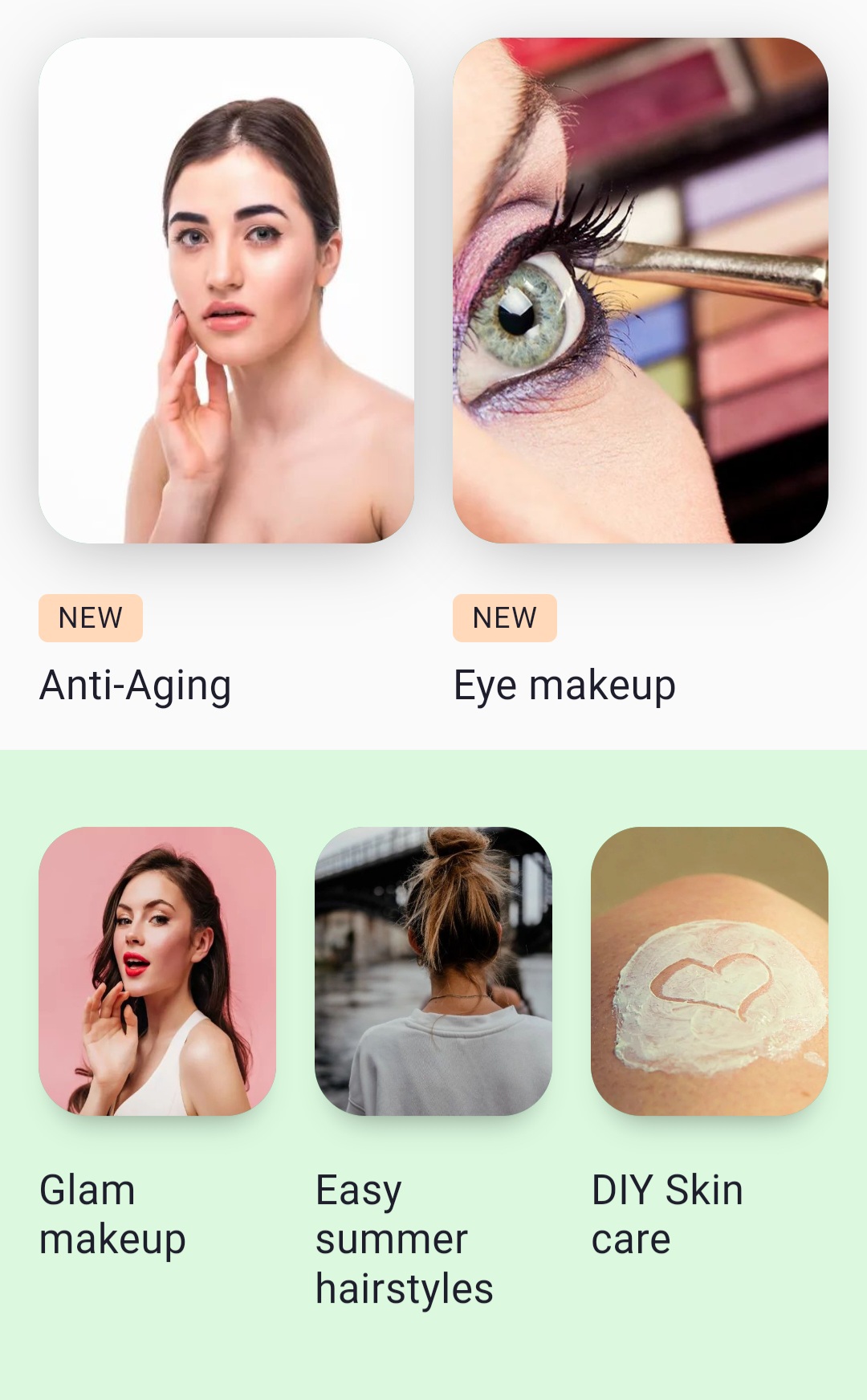 اسکرین شات 3 برنامه Beauty tips app