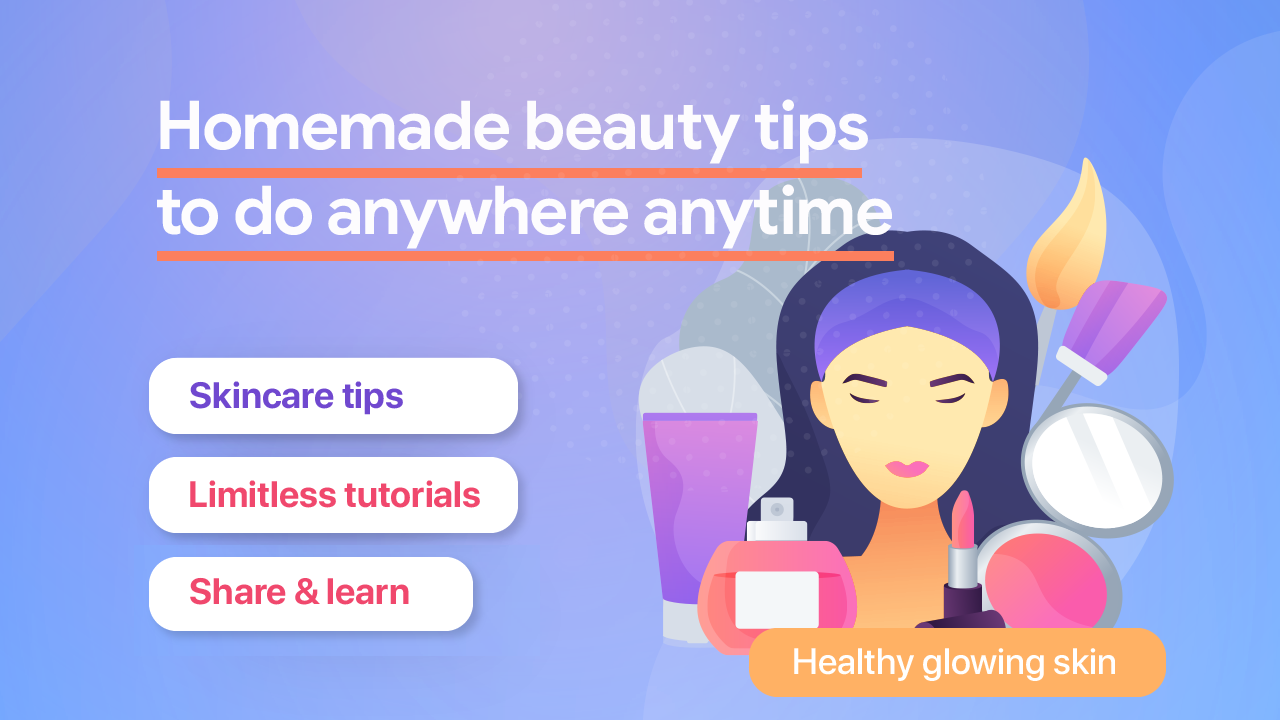 اسکرین شات 2 برنامه Beauty tips app