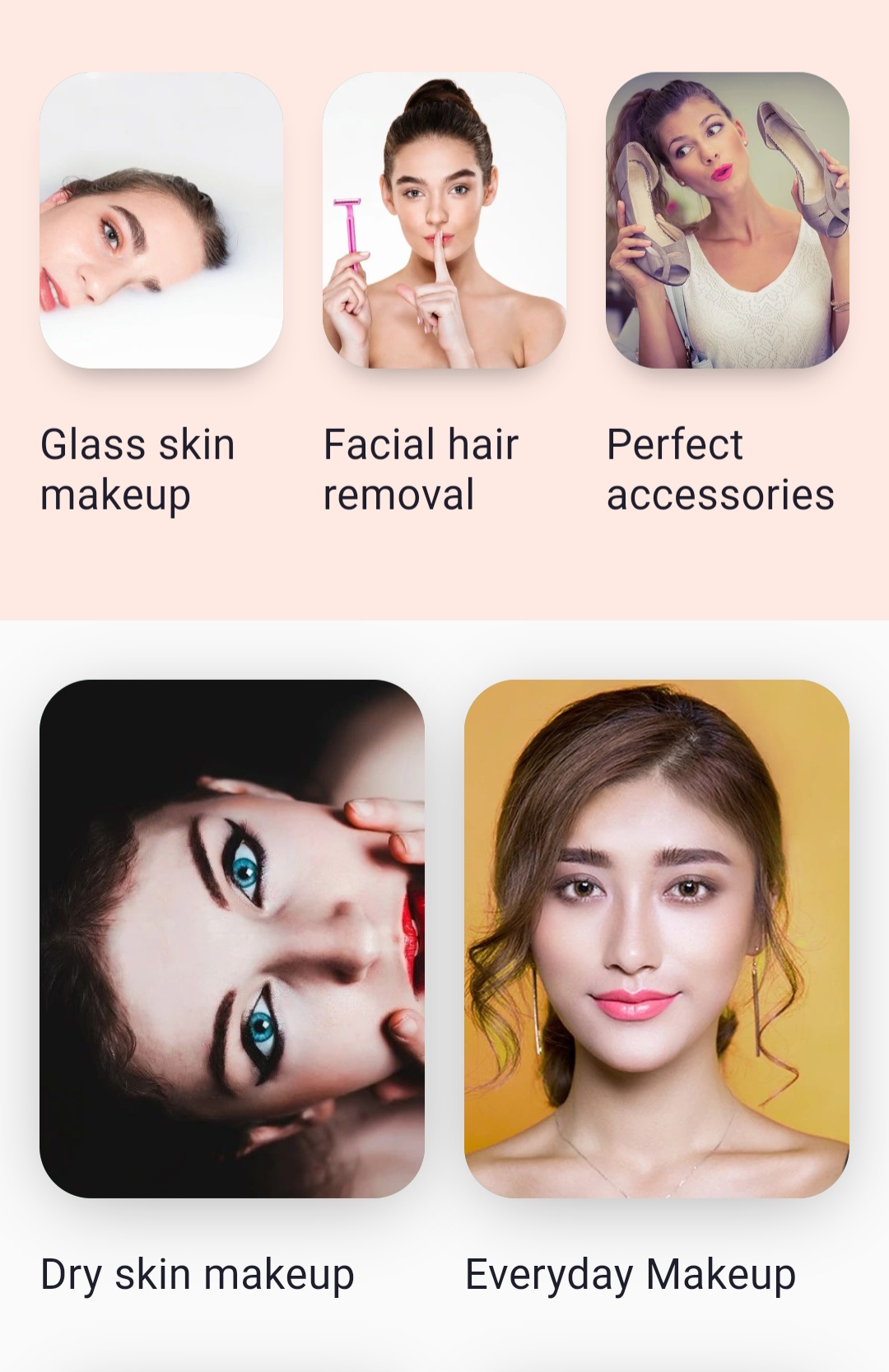 اسکرین شات 6 برنامه Beauty tips app