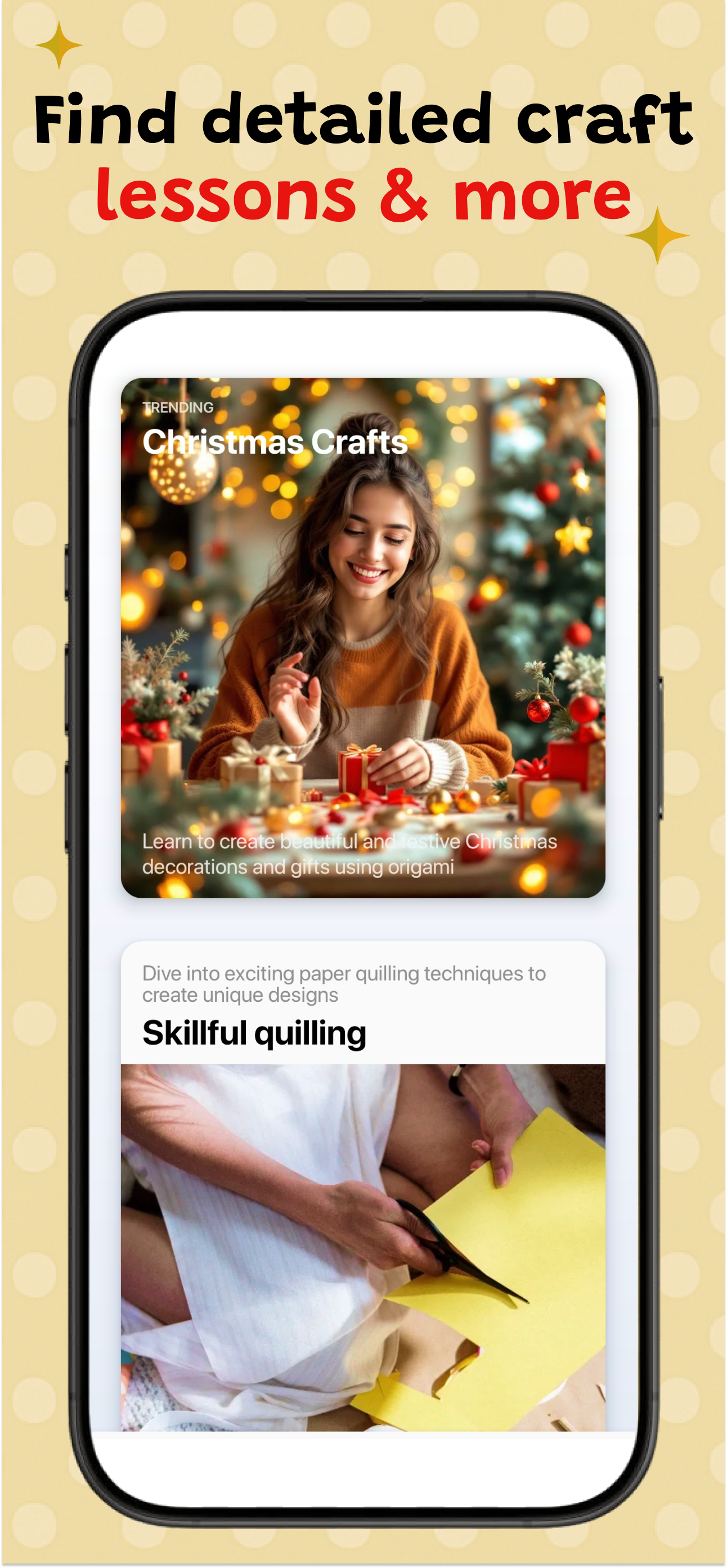 اسکرین شات 5 برنامه Learn Crafts and DIY Arts