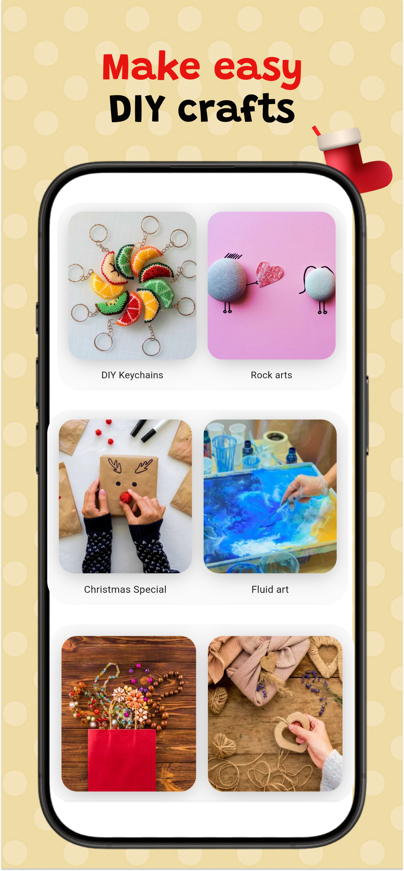 اسکرین شات 4 برنامه Learn Crafts and DIY Arts