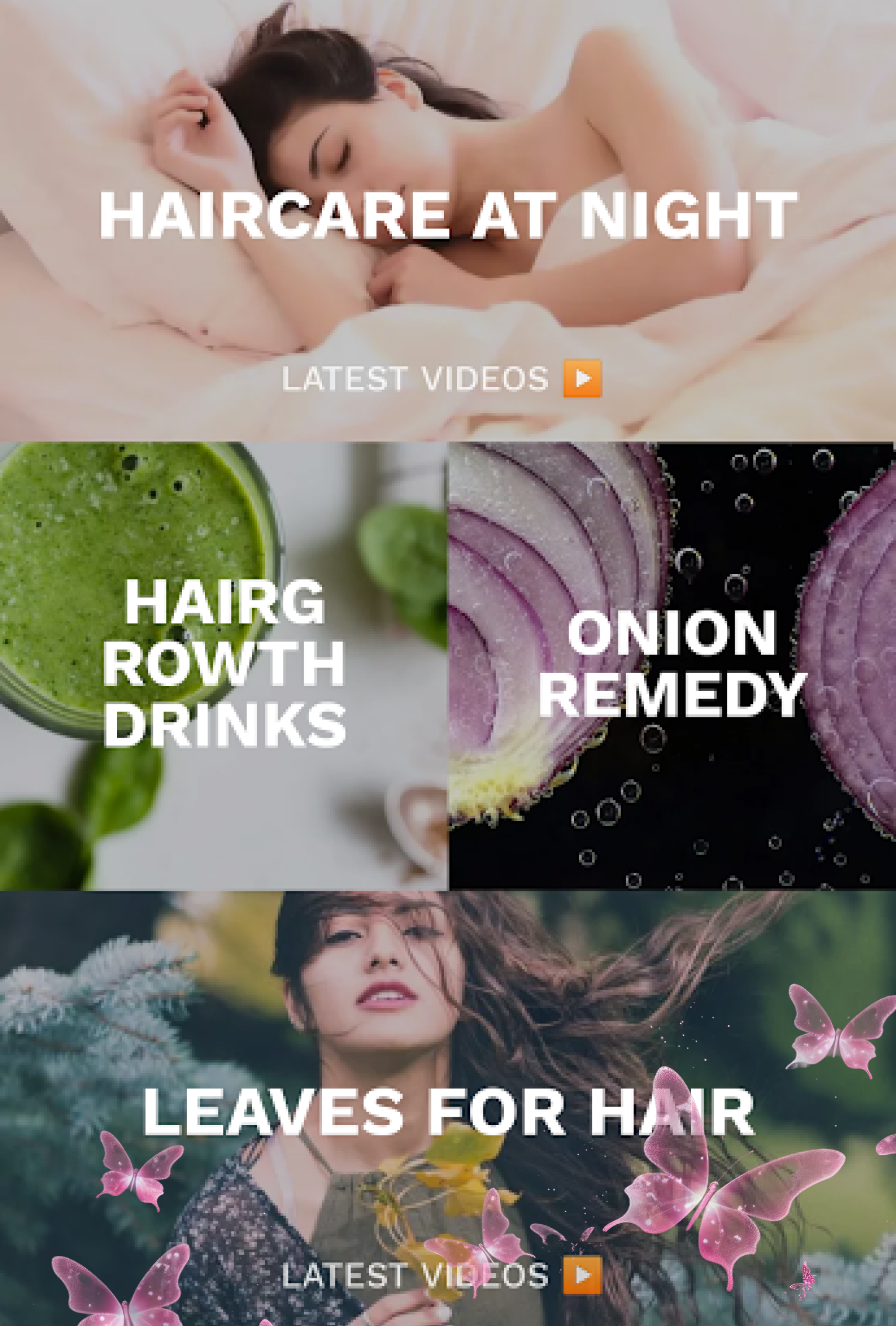 اسکرین شات 2 برنامه Haircare app for women