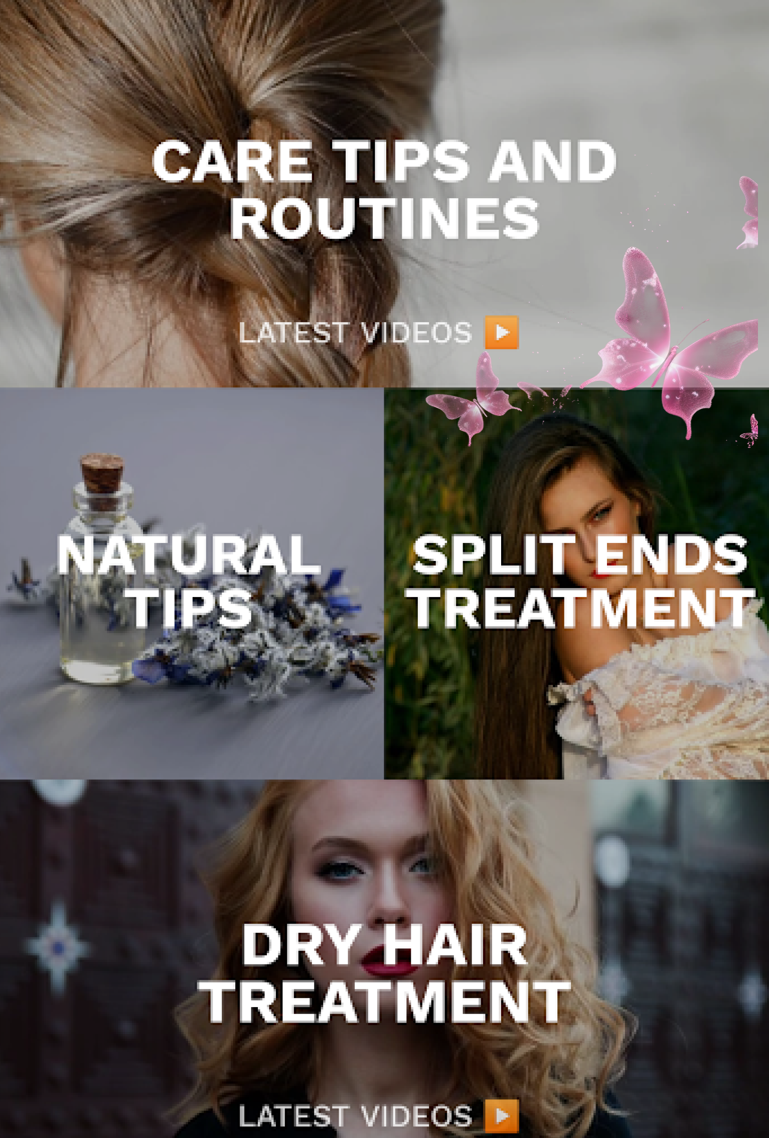 اسکرین شات 5 برنامه Haircare app for women