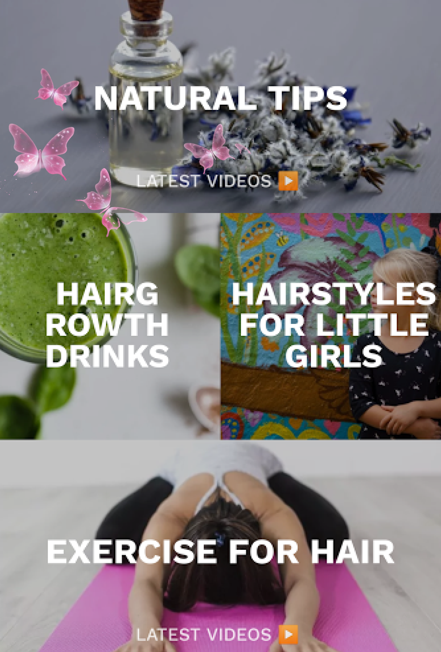 اسکرین شات 6 برنامه Haircare app for women