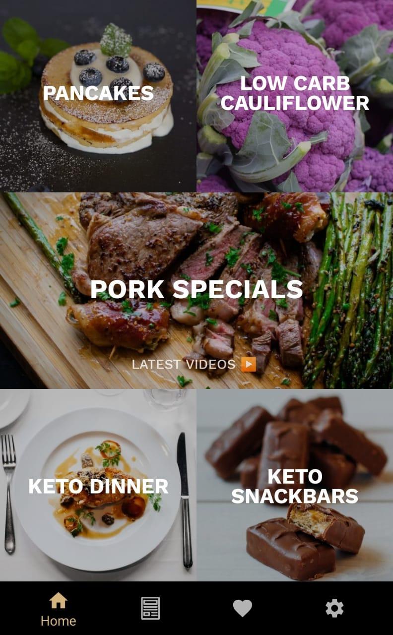 اسکرین شات 4 برنامه Keto Recipes & Meal Plans