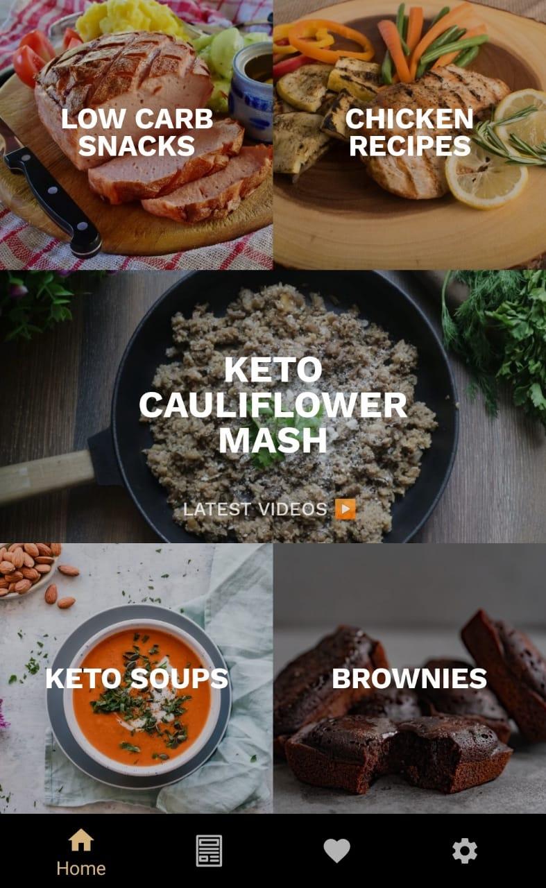 اسکرین شات 2 برنامه Keto Recipes & Meal Plans