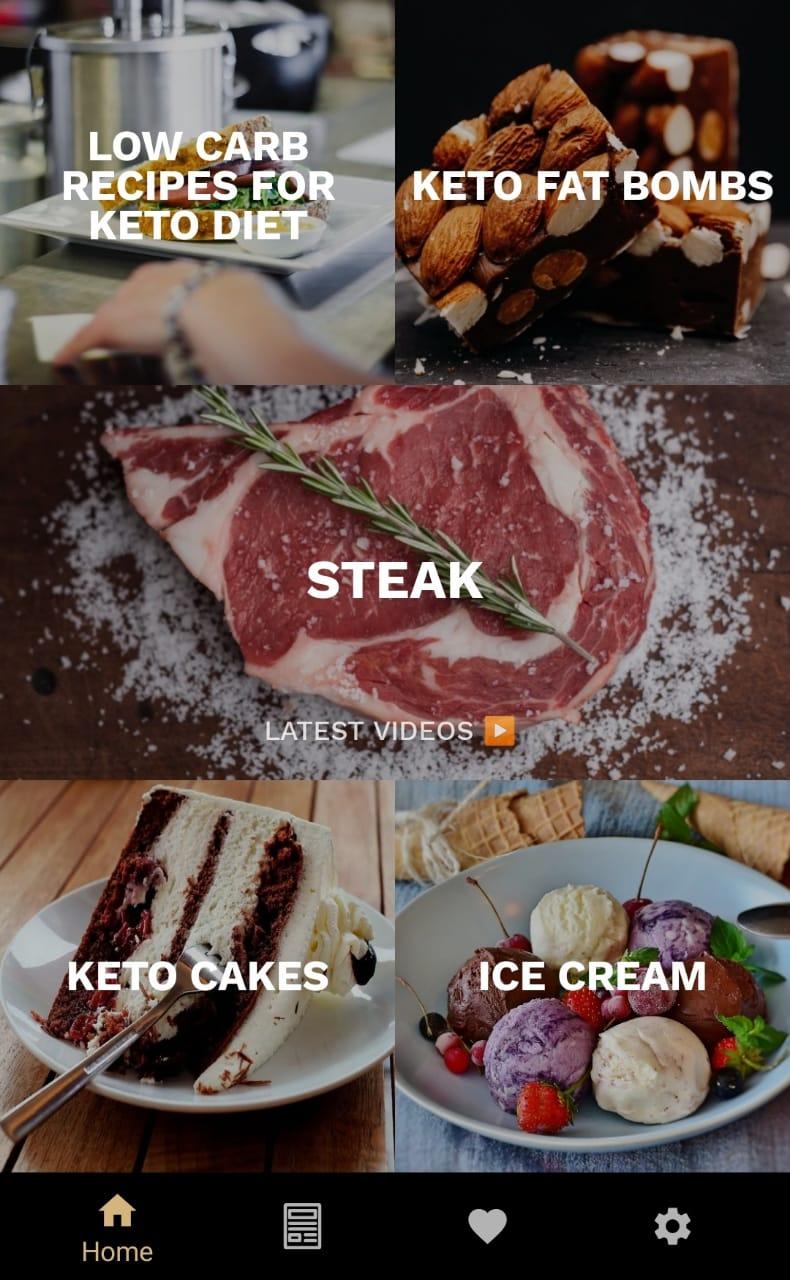 اسکرین شات 3 برنامه Keto Recipes & Meal Plans