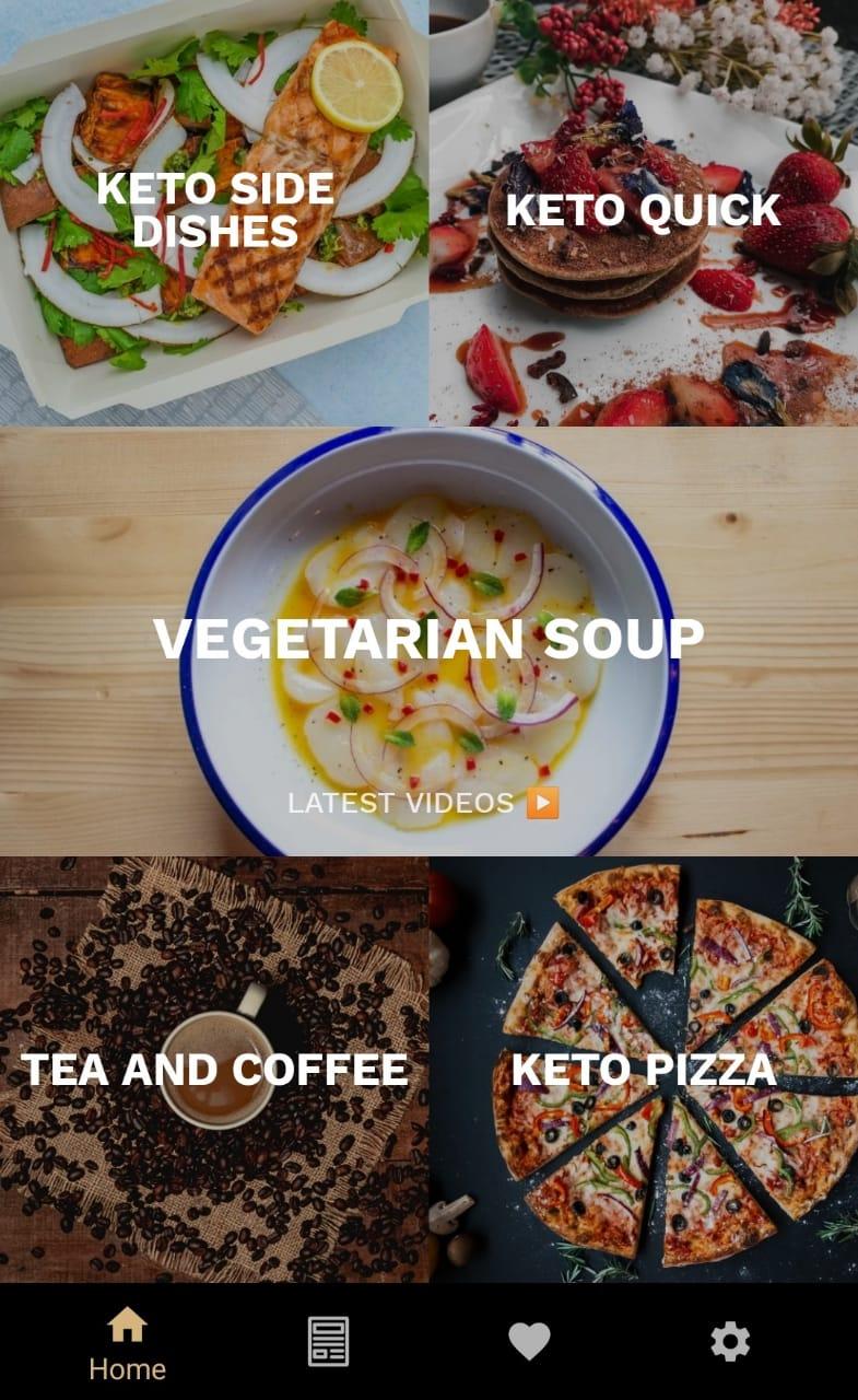 اسکرین شات 5 برنامه Keto Recipes & Meal Plans