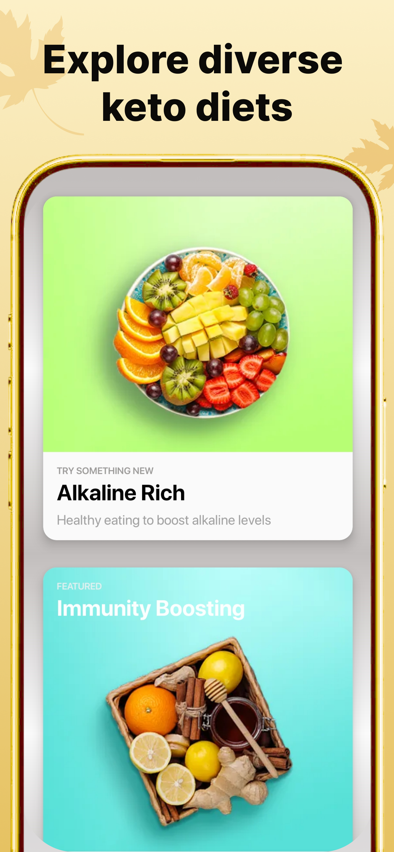 اسکرین شات 5 برنامه Keto Recipes : Keto Diet App