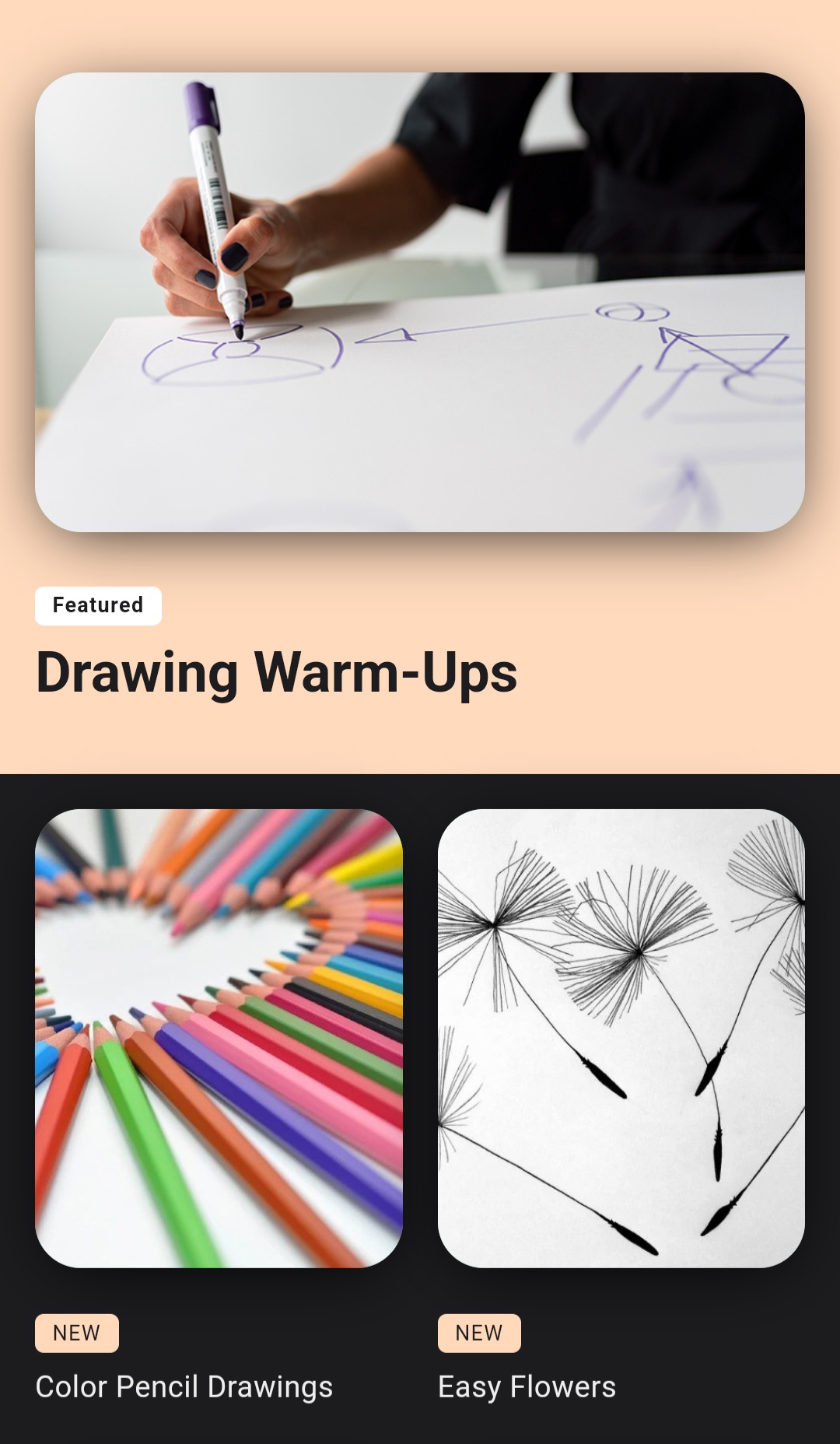 اسکرین شات 3 برنامه Learn Drawing