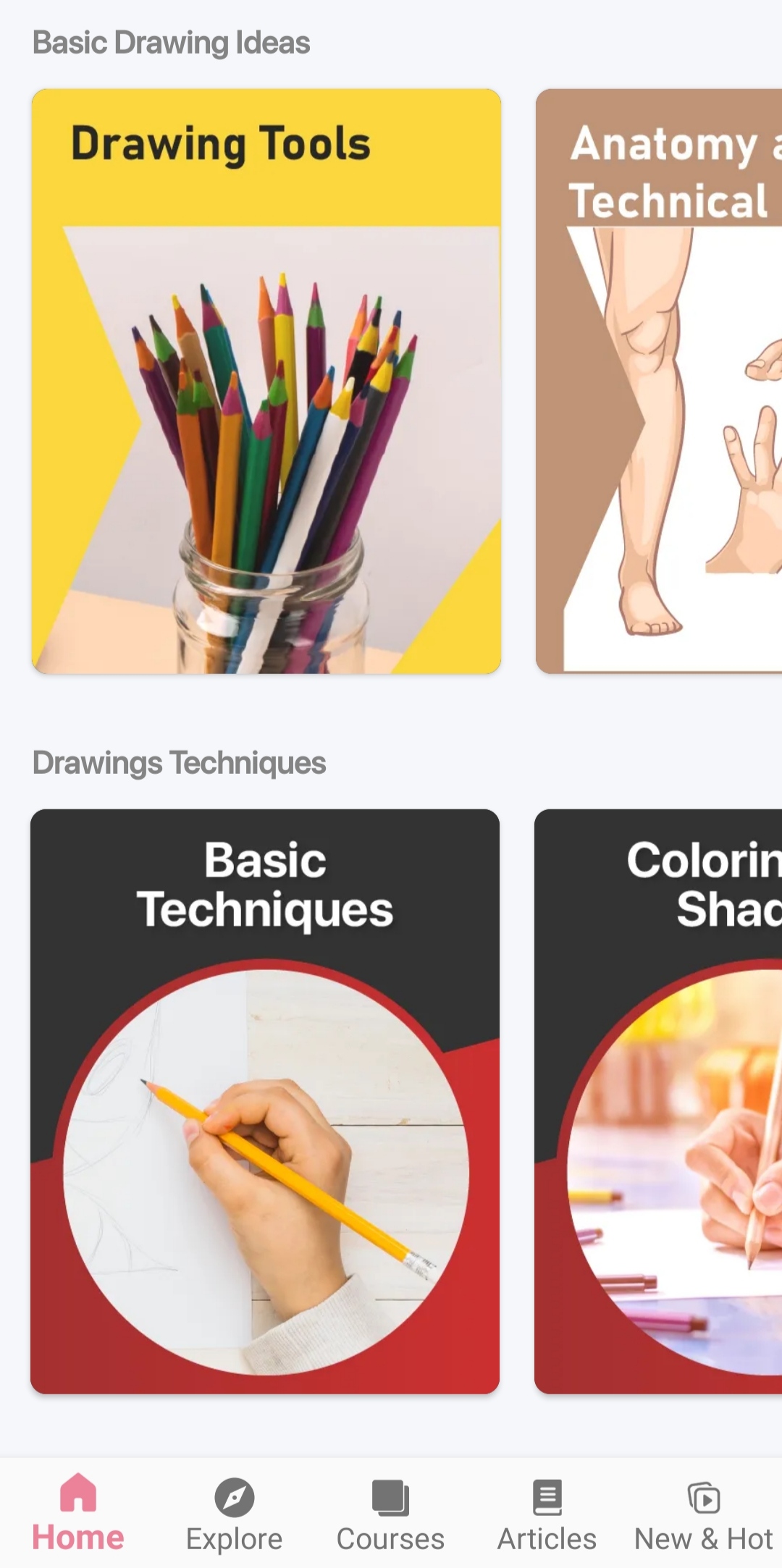 اسکرین شات 7 برنامه Learn Drawing