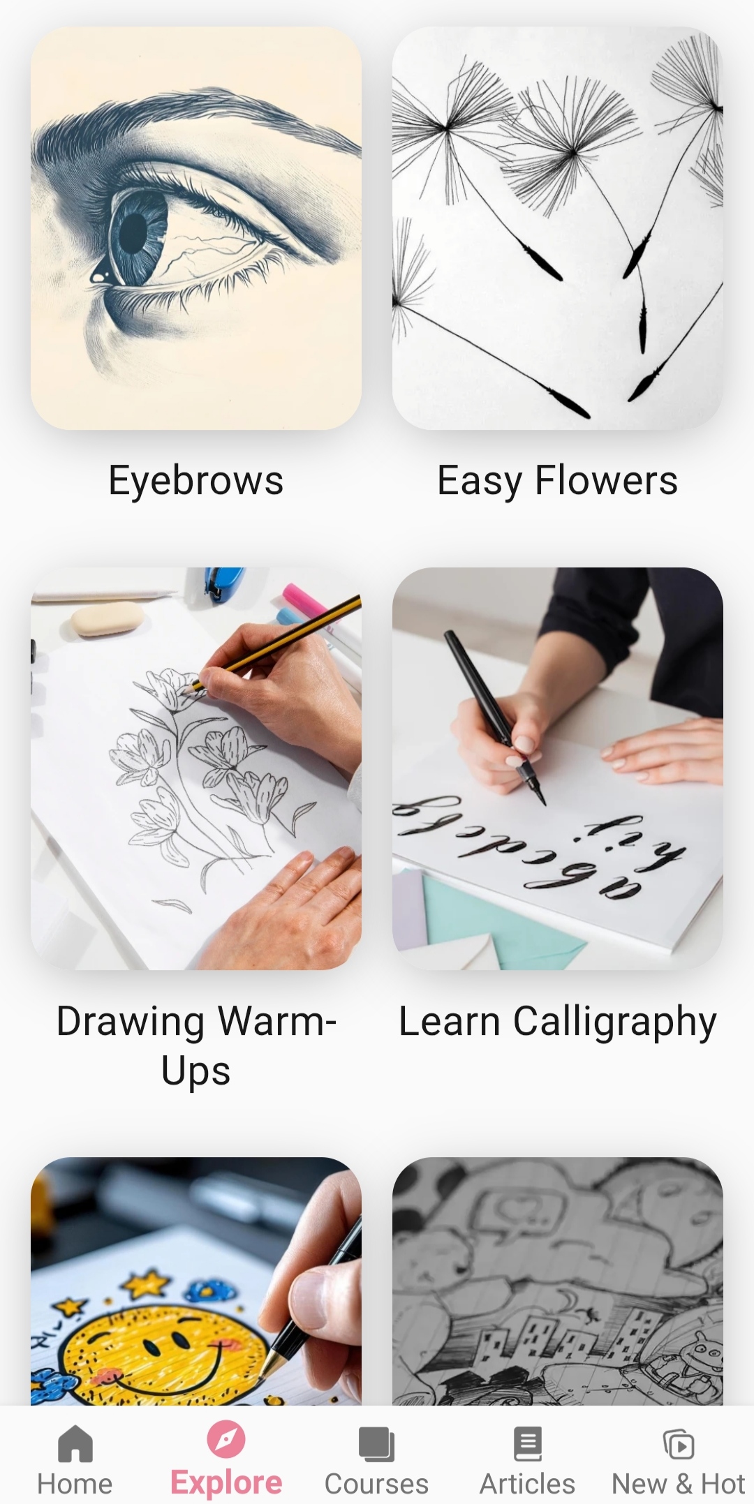اسکرین شات 4 برنامه Learn Drawing