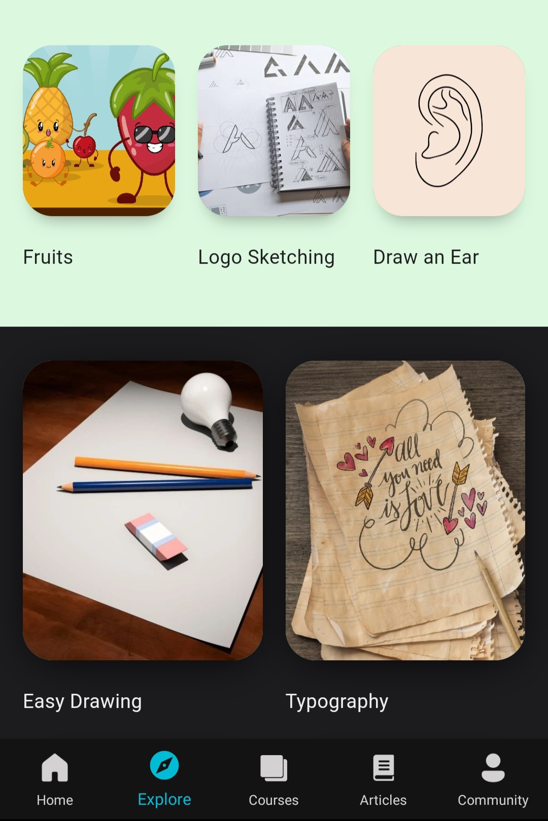 اسکرین شات 4 برنامه Learn Drawing
