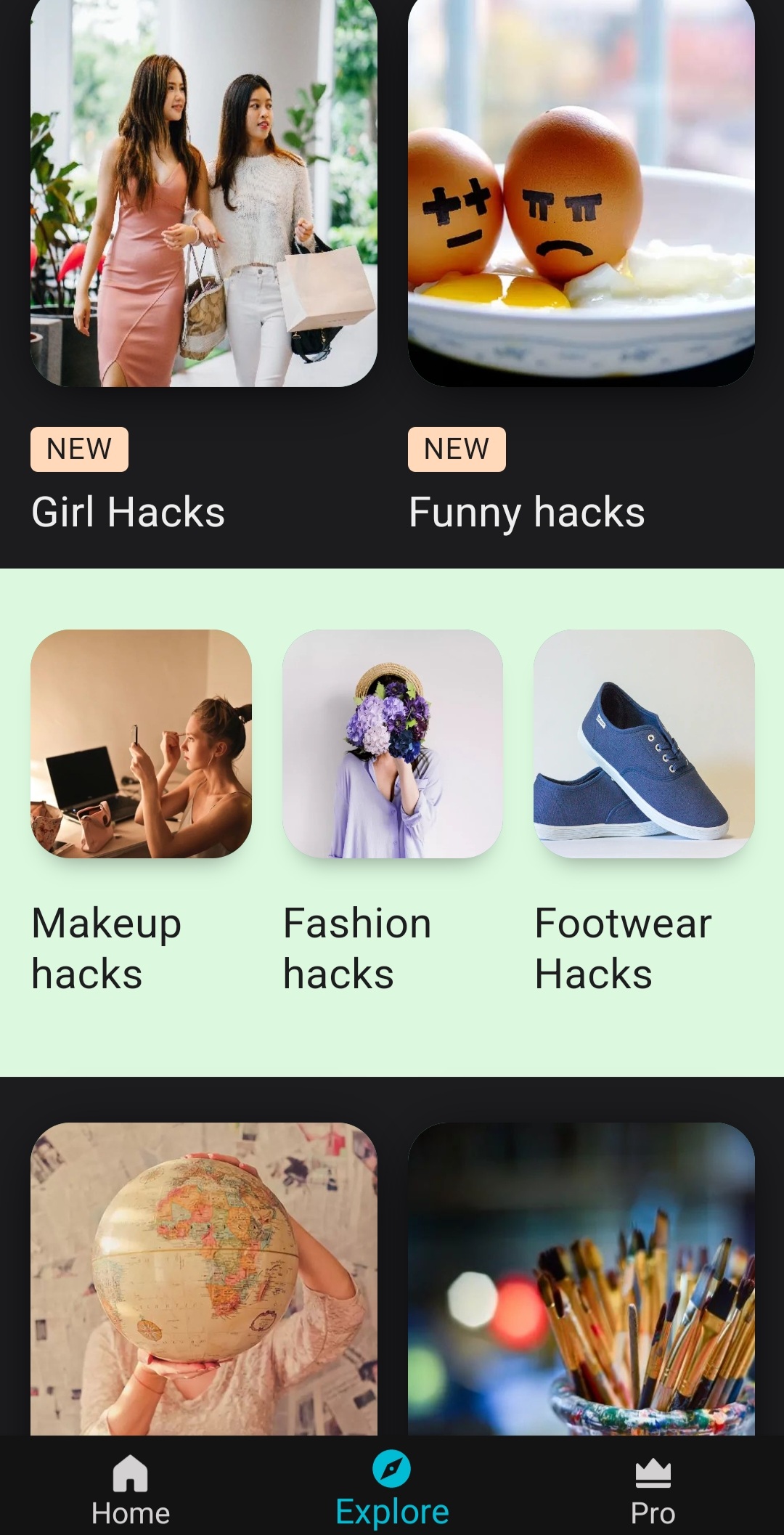 اسکرین شات 6 برنامه Life Hacks and DIY Tips