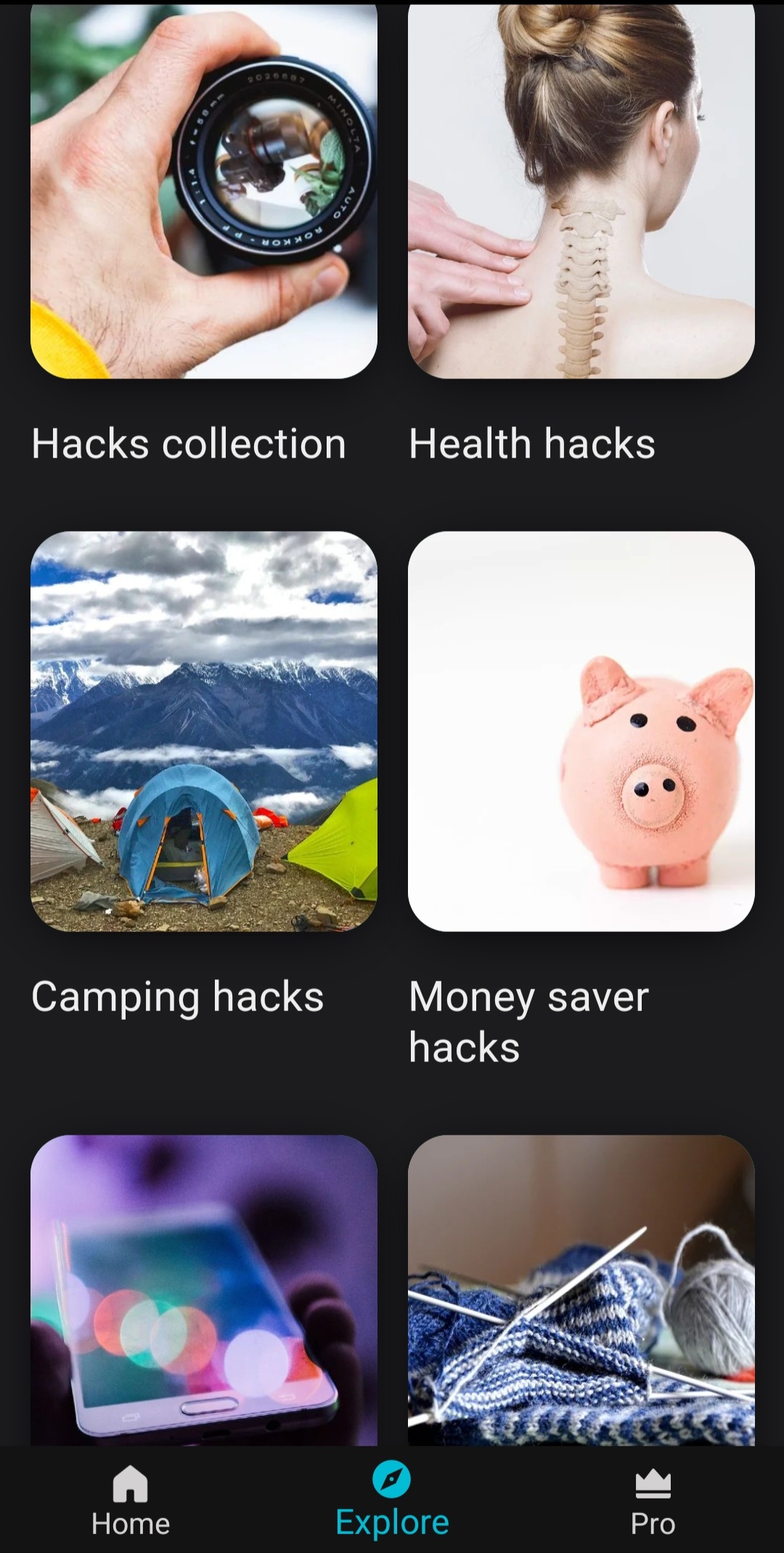 اسکرین شات 5 برنامه Life Hacks & DIY Tips Daily