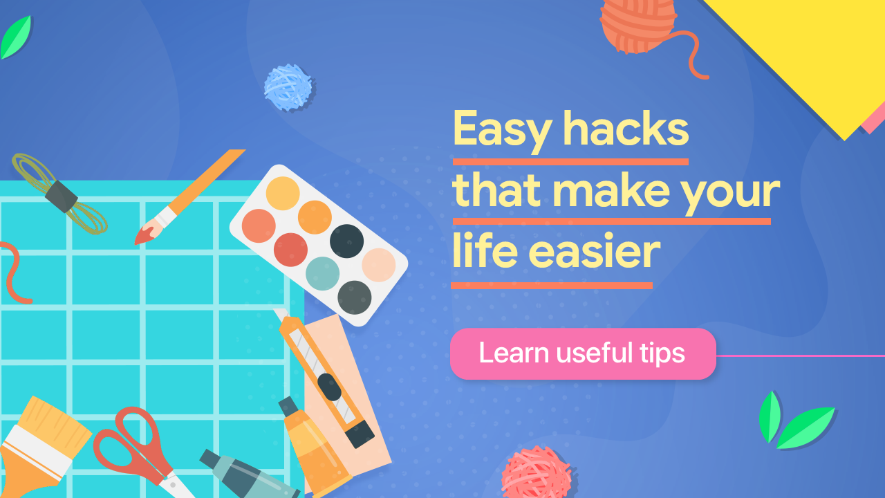 اسکرین شات 1 برنامه Life Hacks and DIY Tips
