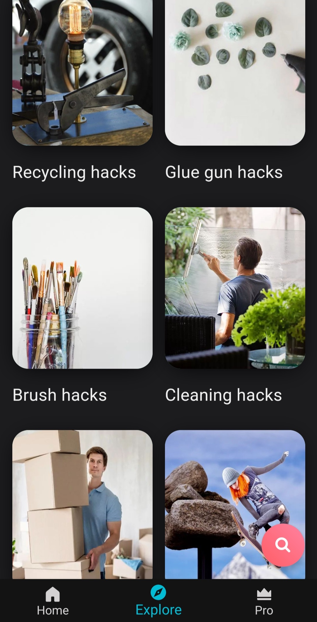 اسکرین شات 7 برنامه Life Hacks & DIY Tips Daily