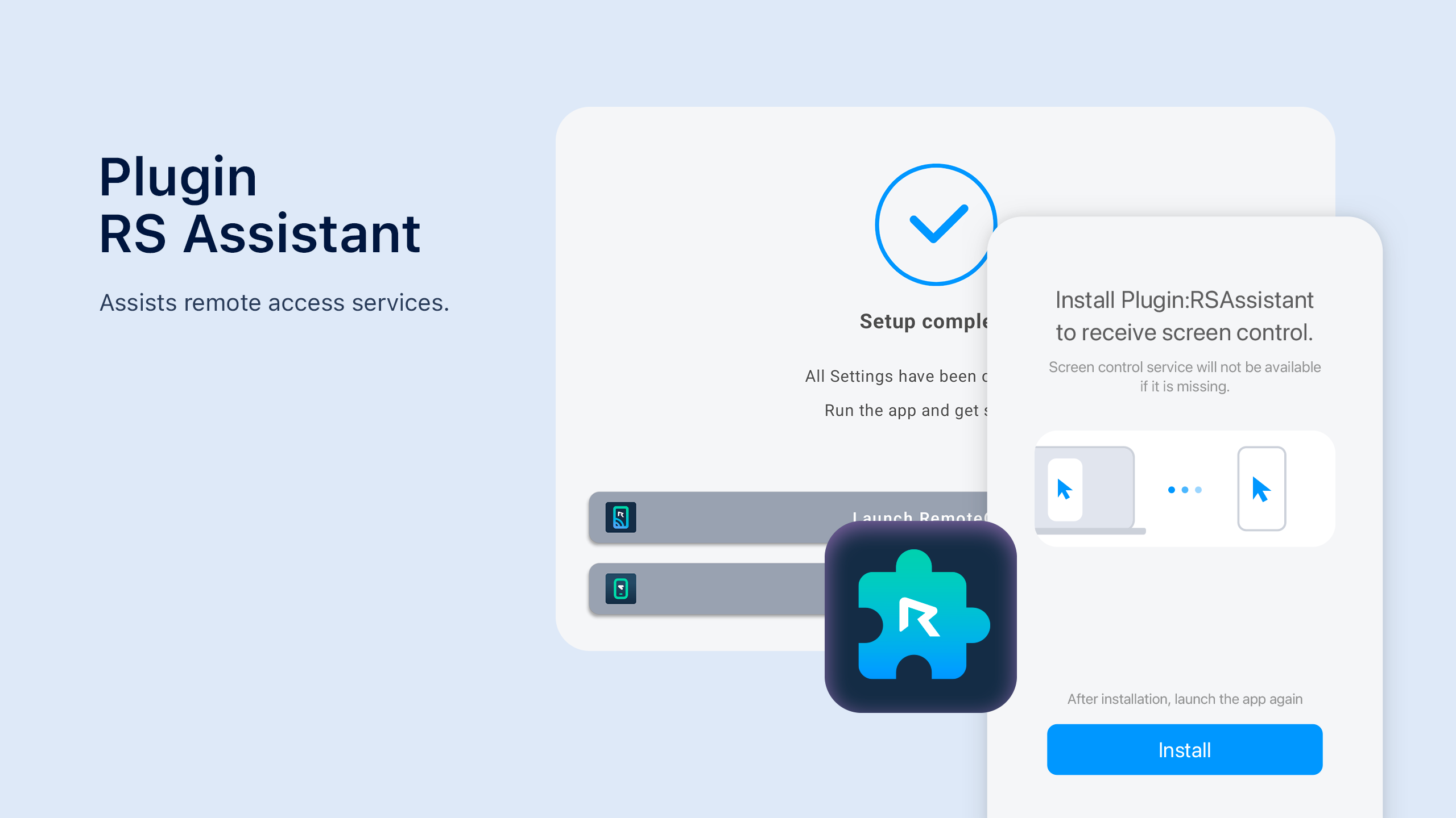 اسکرین شات 3 برنامه Plugin:RSAssistant