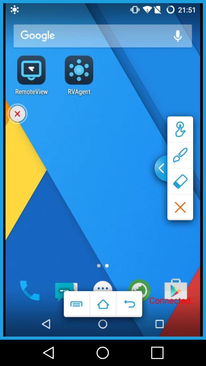اسکرین شات 4 برنامه RemoteView for Android Agent