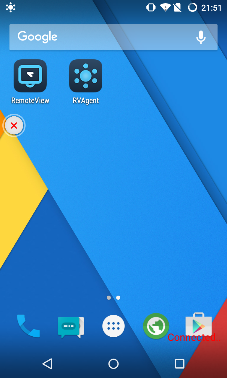 اسکرین شات 5 برنامه RemoteView for Android Agent