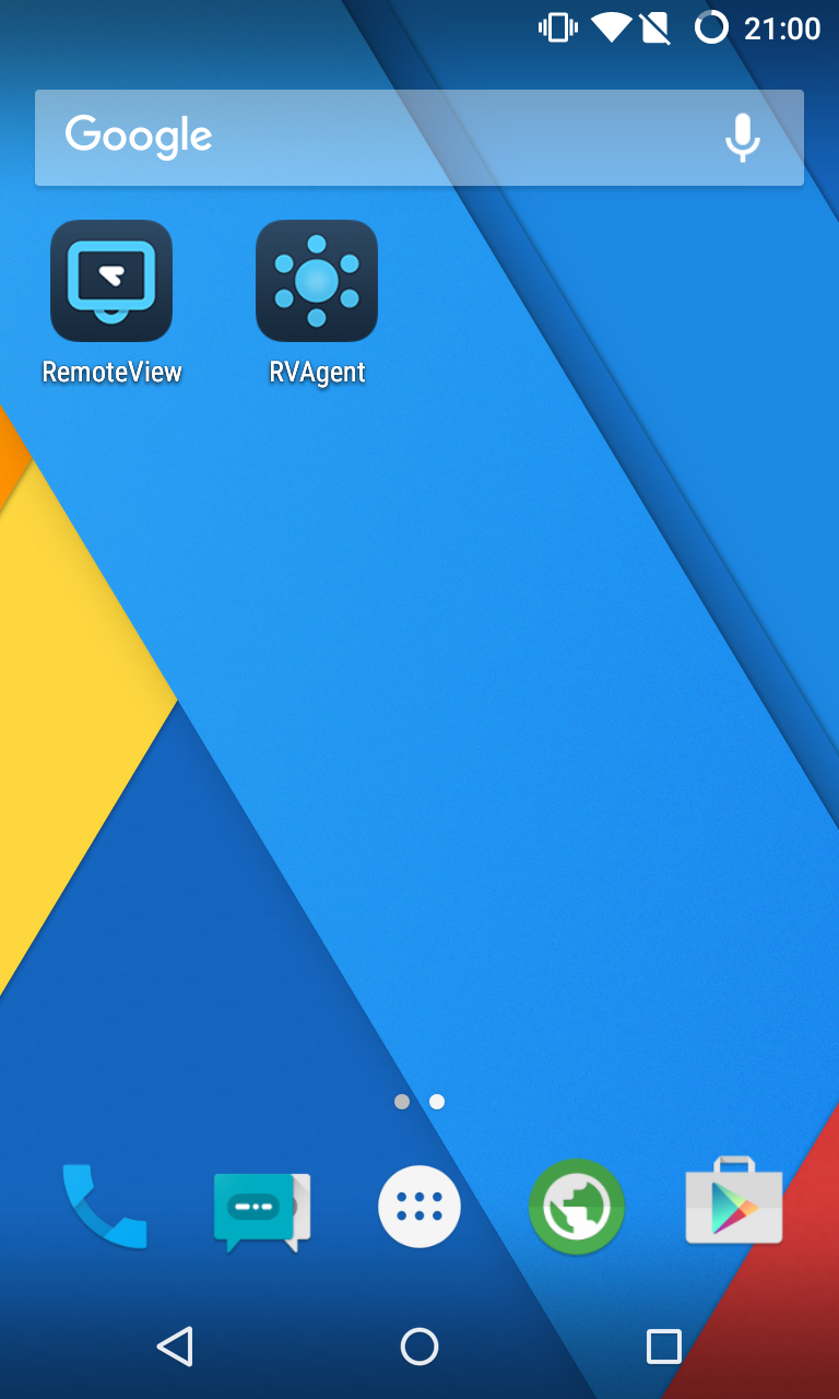 اسکرین شات 2 برنامه RemoteView for Android Agent