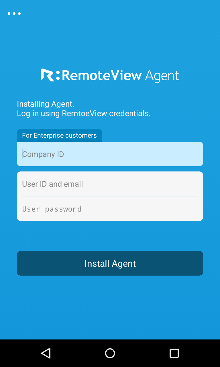 اسکرین شات 3 برنامه RemoteView for Android Agent