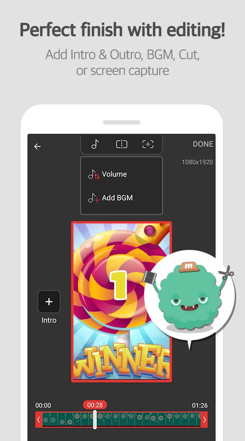 اسکرین شات 6 برنامه Mobizen Screen Recorder for LG