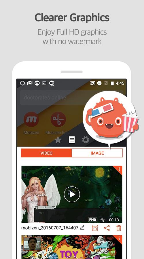 اسکرین شات 5 برنامه Mobizen Screen Recorder for LG