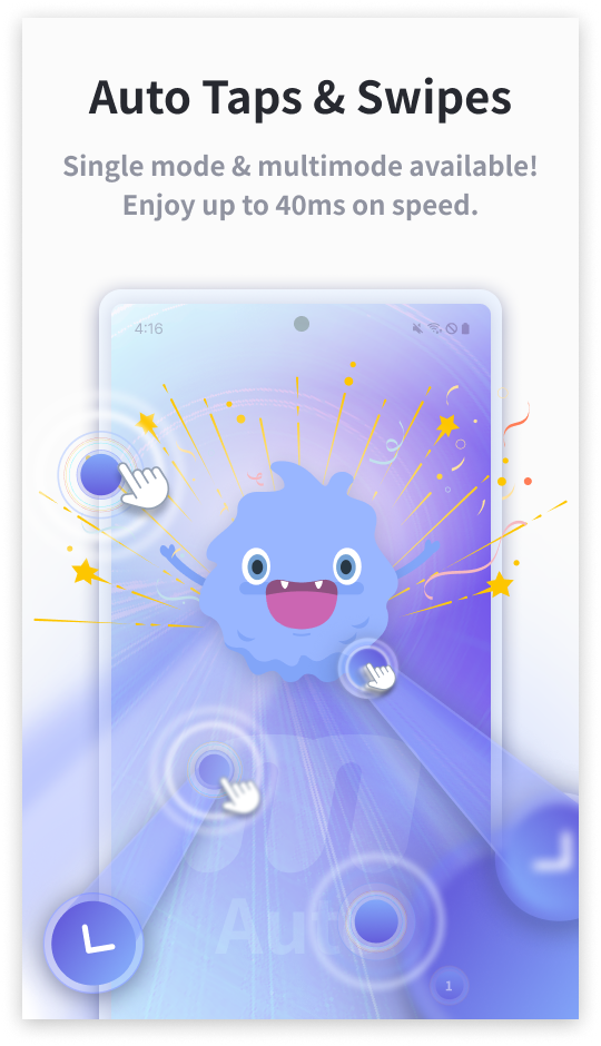 اسکرین شات 3 برنامه Mobizen Auto - Auto Clicker