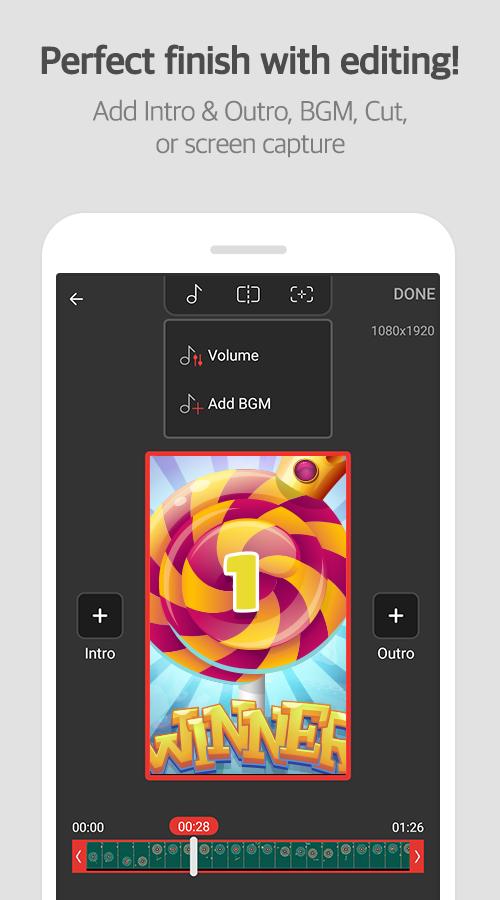 اسکرین شات 5 برنامه Mobizen Screen Recorder