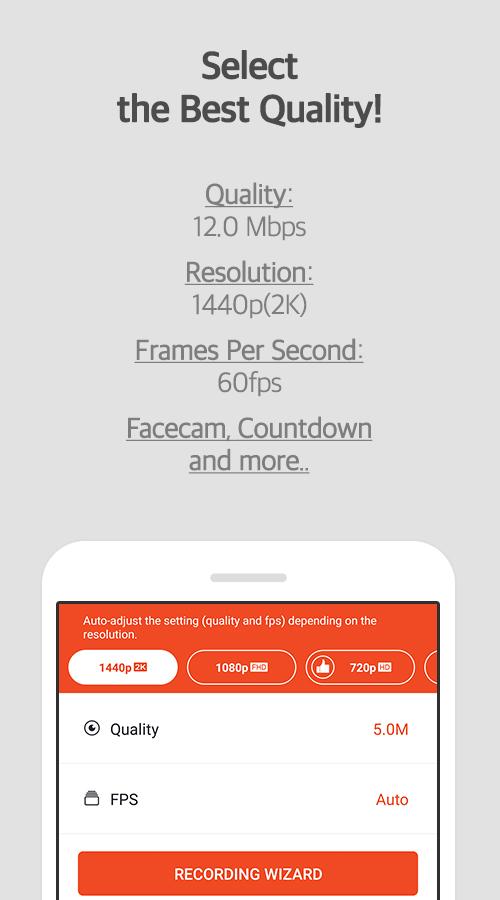 اسکرین شات 6 برنامه Mobizen Screen Recorder
