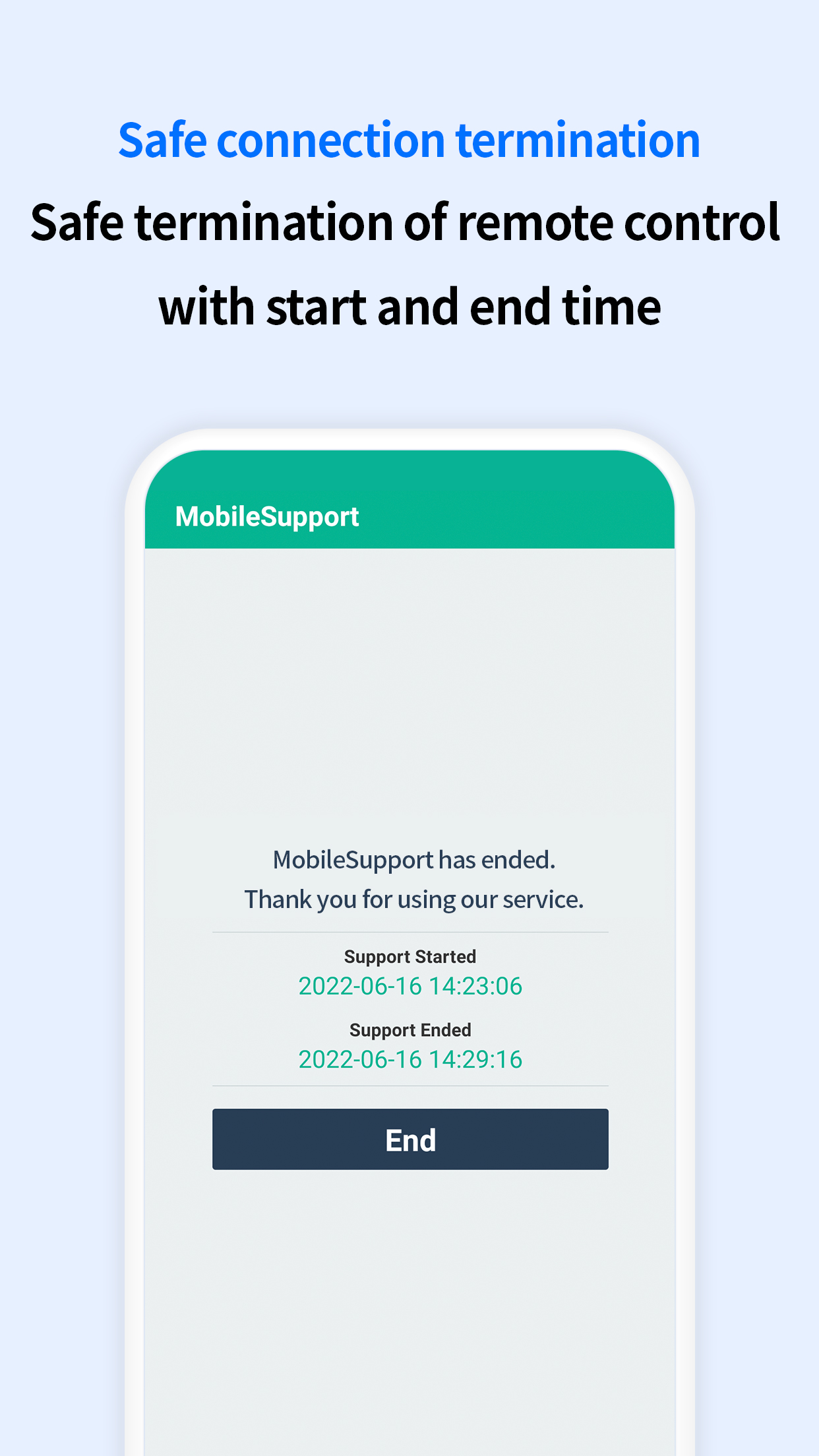 اسکرین شات 7 برنامه MobileSupport - RemoteCall