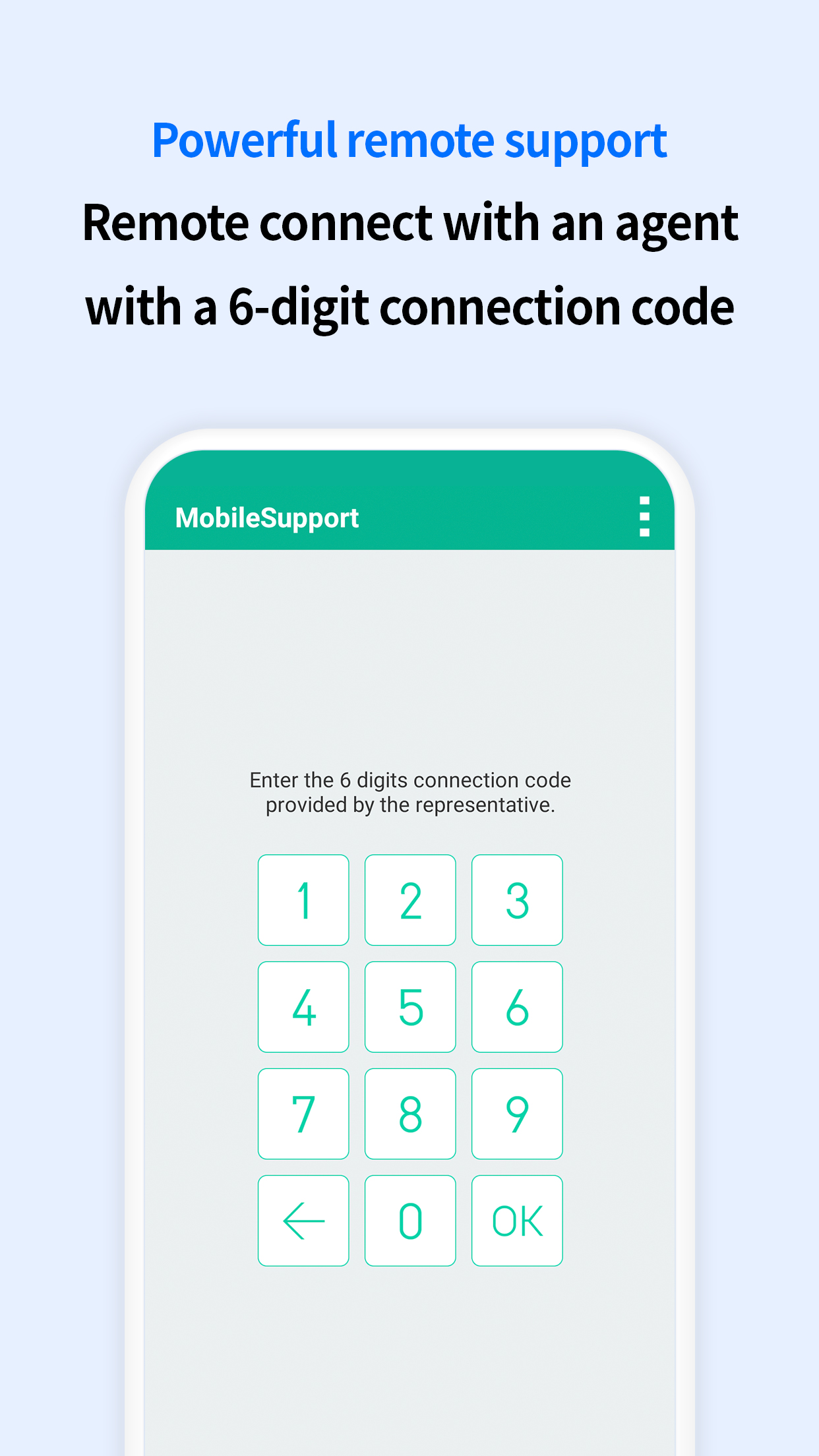 اسکرین شات 3 برنامه MobileSupport - RemoteCall