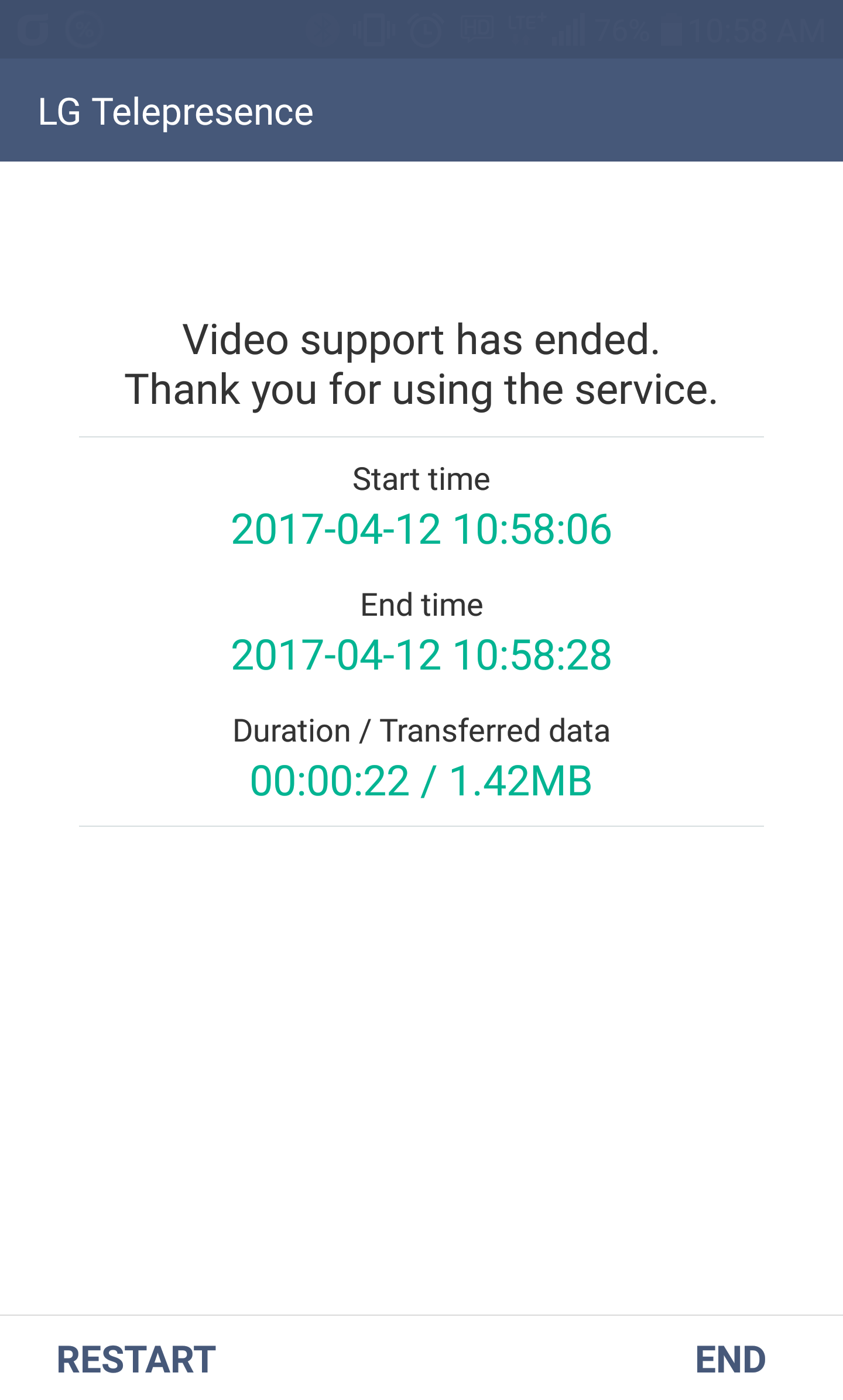 اسکرین شات 3 برنامه LG Telepresence