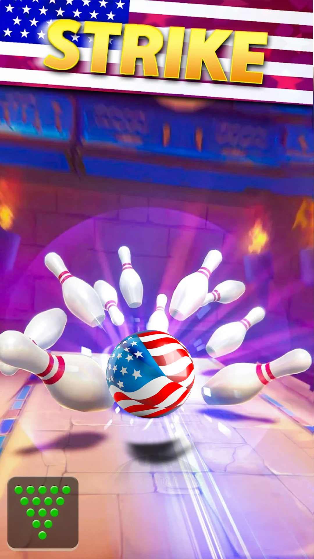 اسکرین شات 2 بازی Bowling Games 3D Ball Game
