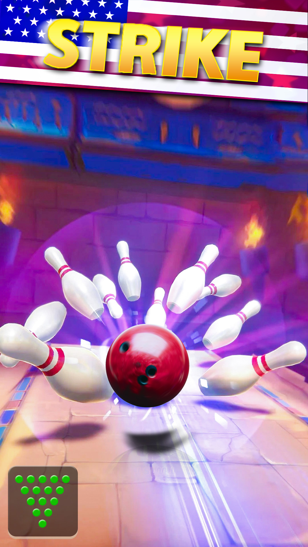 اسکرین شات 2 بازی Bowling Games 3D Ball Game