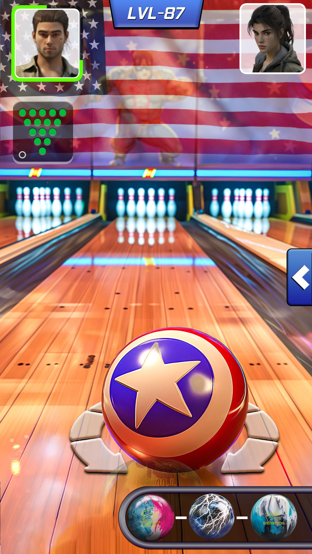 اسکرین شات 5 بازی Bowling Games 3D Ball Game