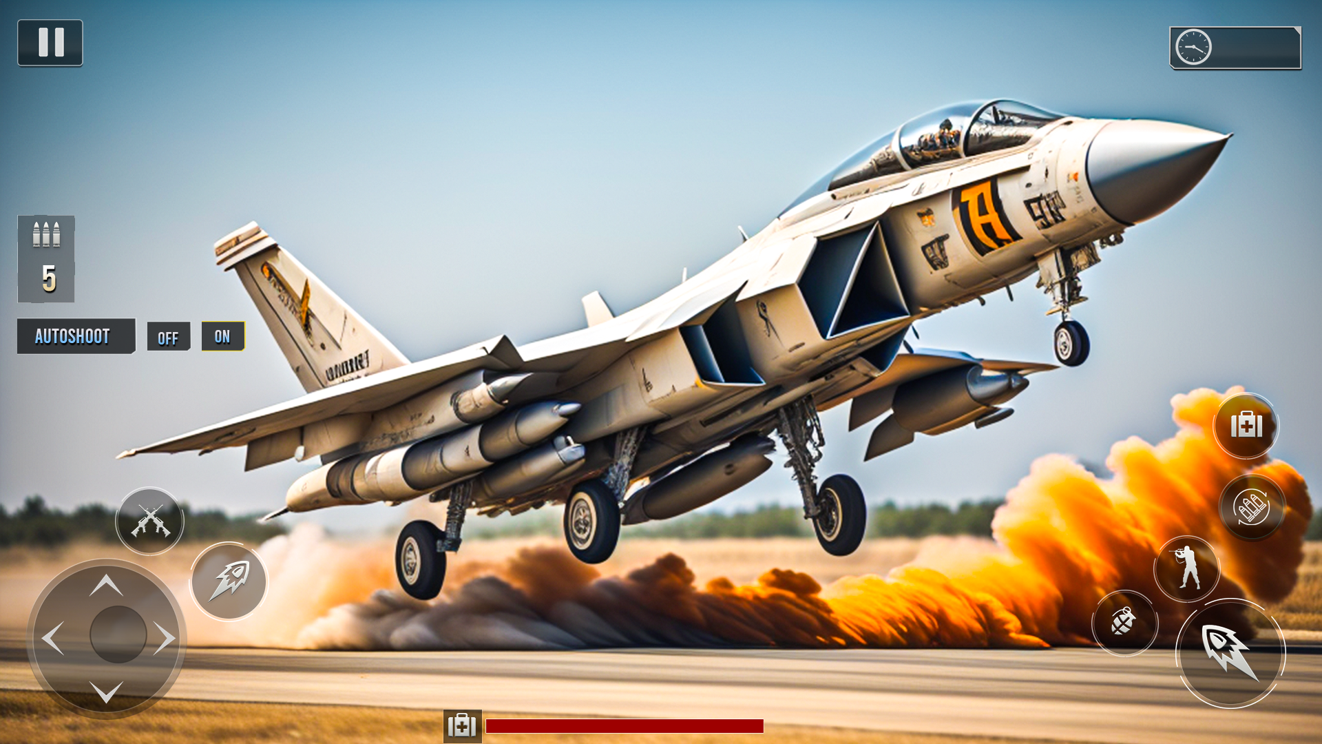 اسکرین شات 4 بازی Modern combat jet warplanes