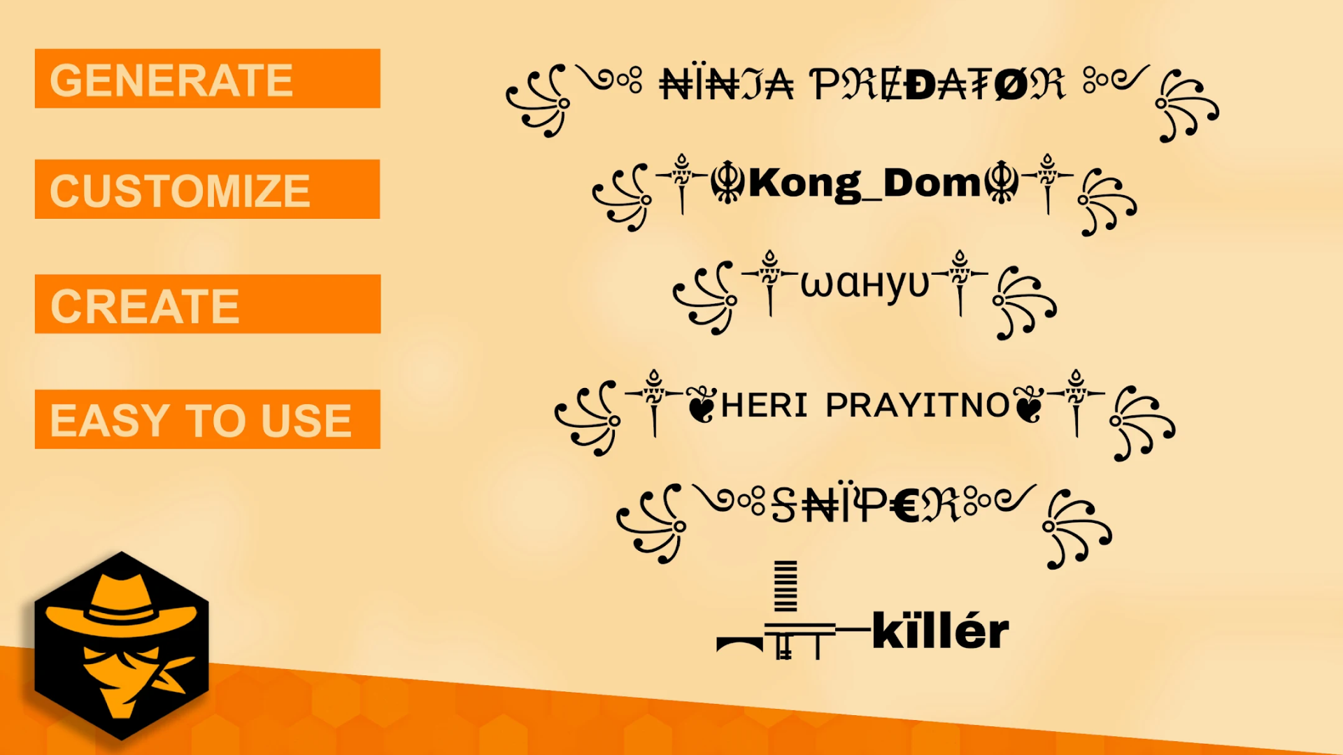 اسکرین شات 2 برنامه Nickname Generator for Gamers