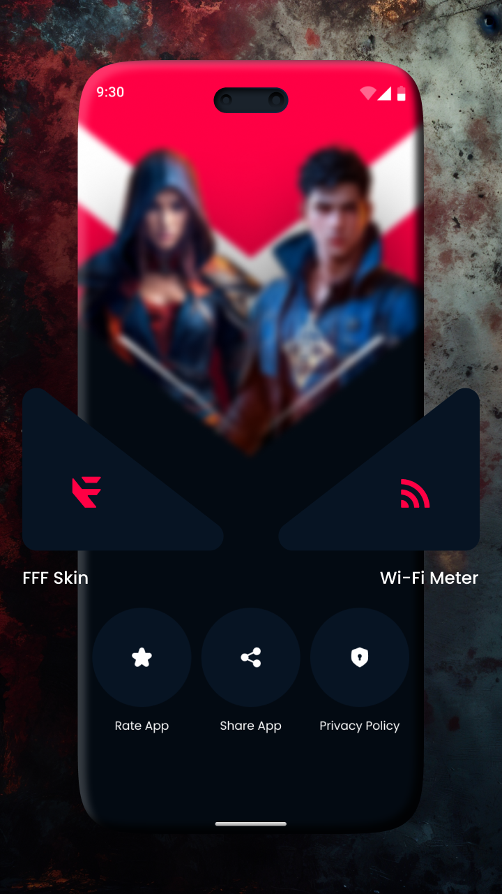 اسکرین شات برنامه WiFi - FFF FF Skin Tool 1